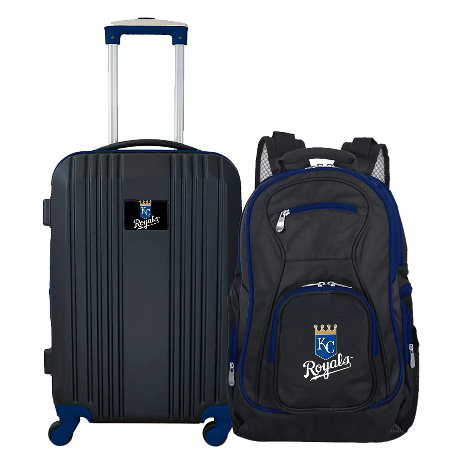 MLB Kansas City Royals 2-Piece Luggage and Backpack Set