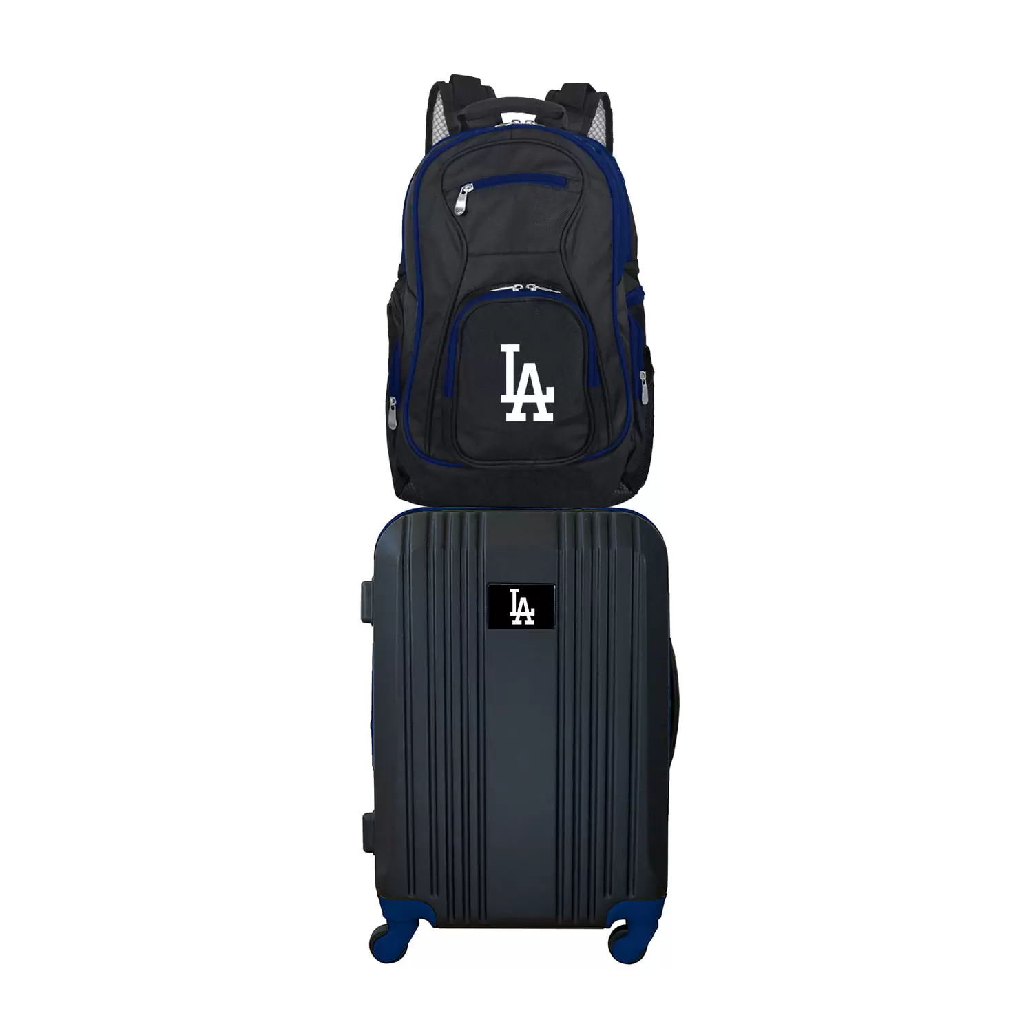 MLB Los Angeles Dodgers 2-Piece Luggage and Backpack Set