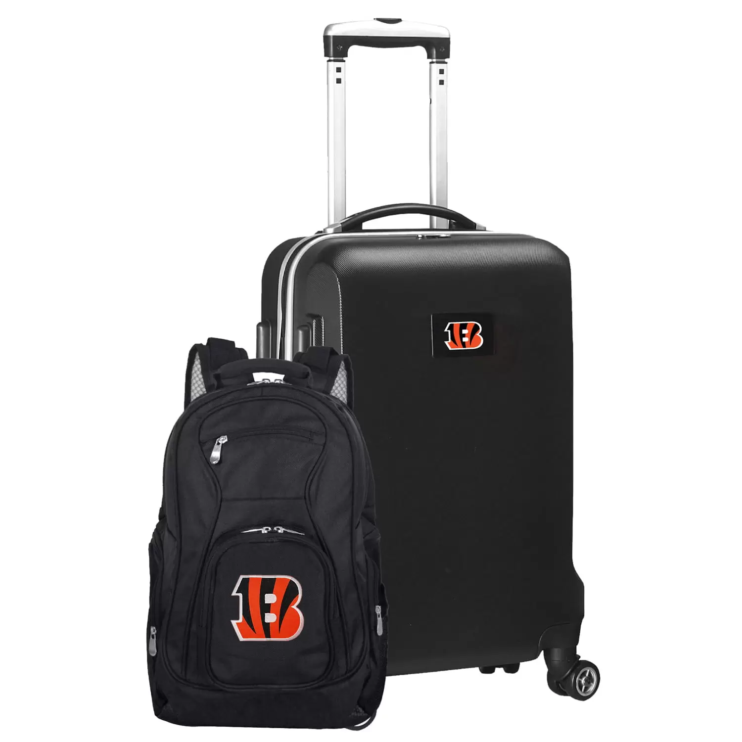 MOJO Black Cincinnati Bengals 2-Piece Backpack & Carry-On Set