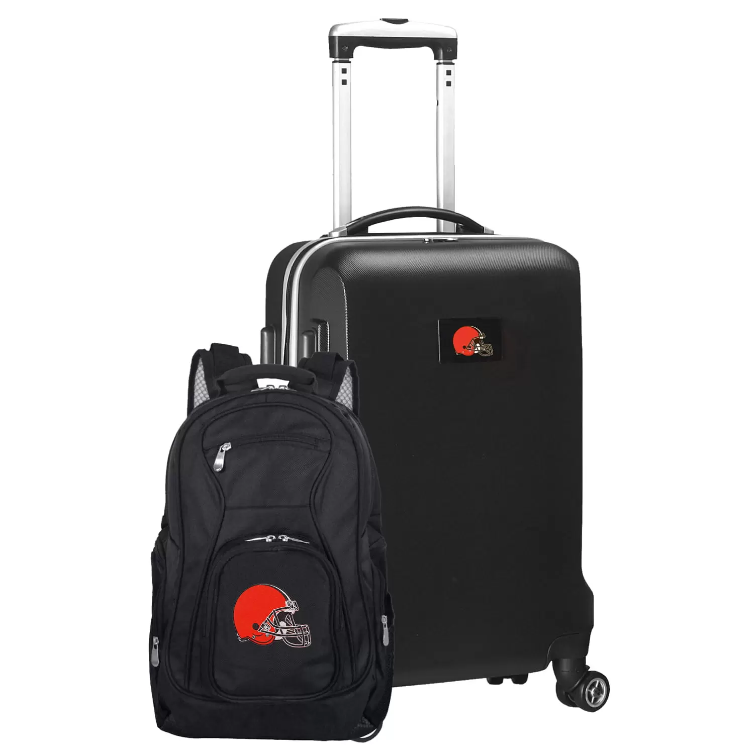 MOJO Black Cleveland Browns 2-Piece Backpack & Carry-On Set