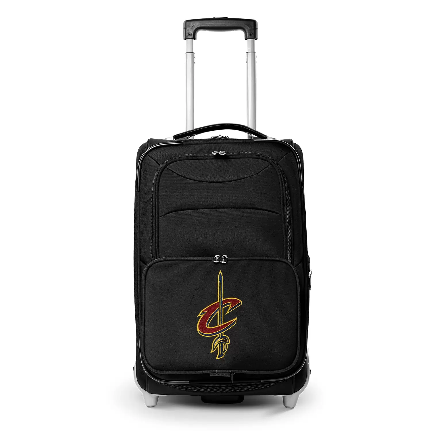 MOJO Black Cleveland Cavaliers 21 Softside Rolling Carry-On Suitcase