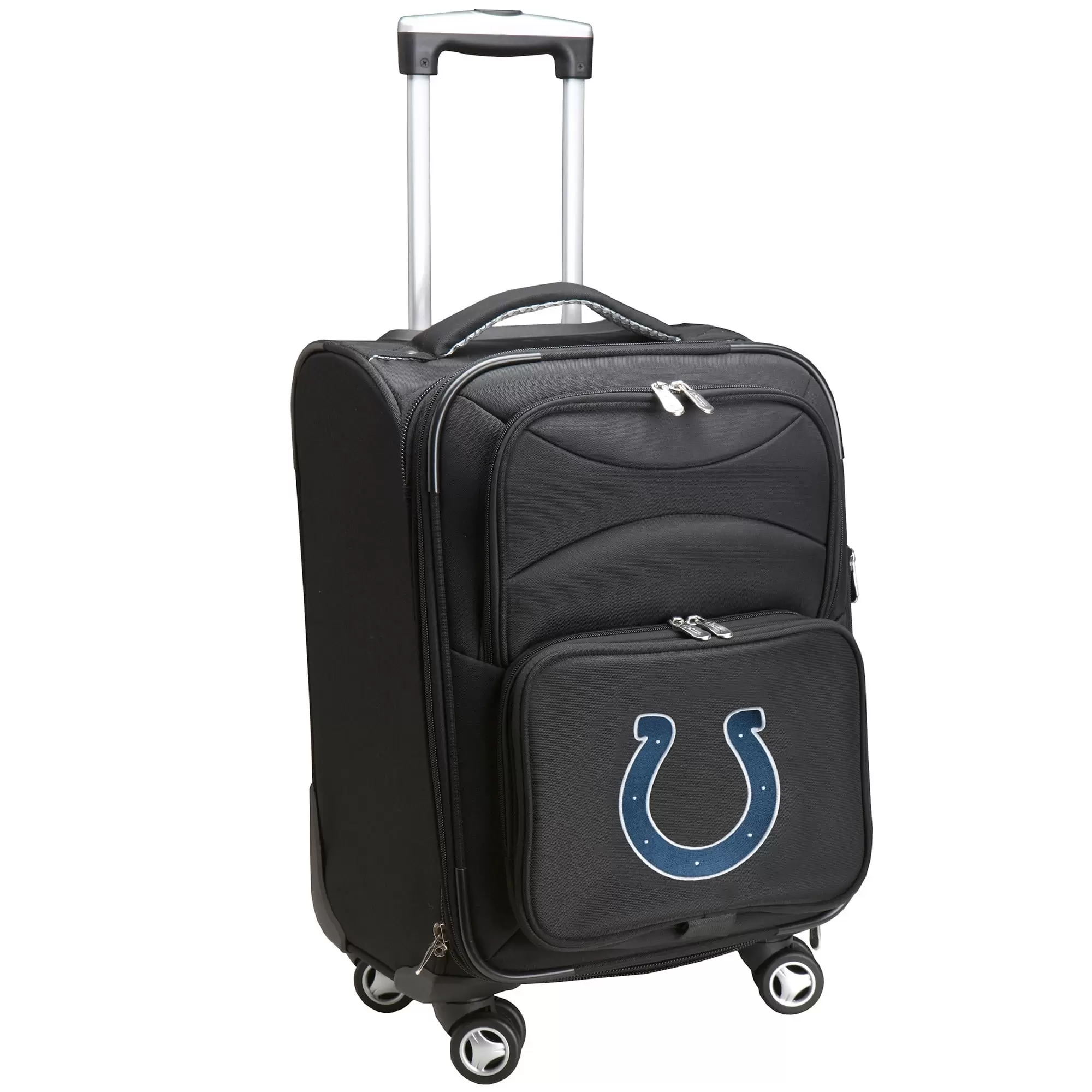 MOJO Black Indianapolis Colts 21 Softside Spinner Carry-On