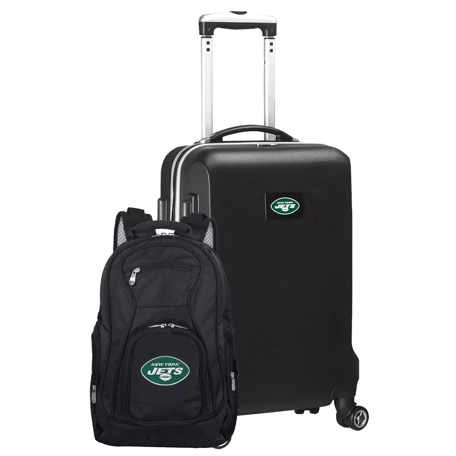 MOJO Black New York Jets 2-Piece Backpack & Carry-On Set