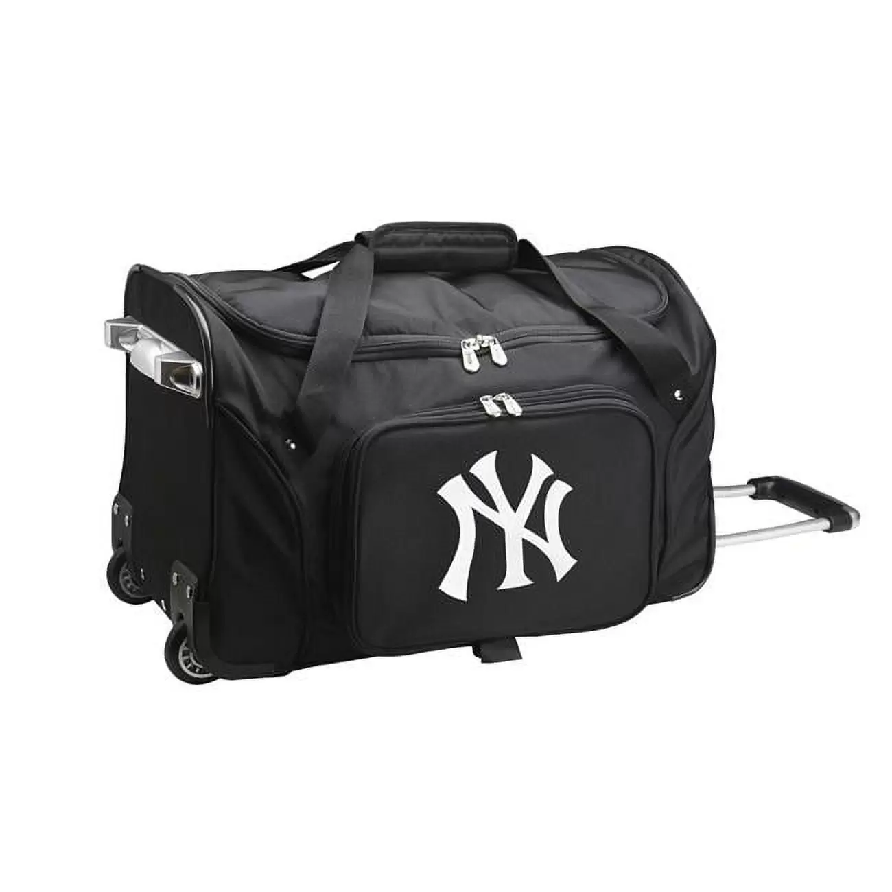 MOJO Black New York Yankees 22 2-Wheeled Duffel Bag