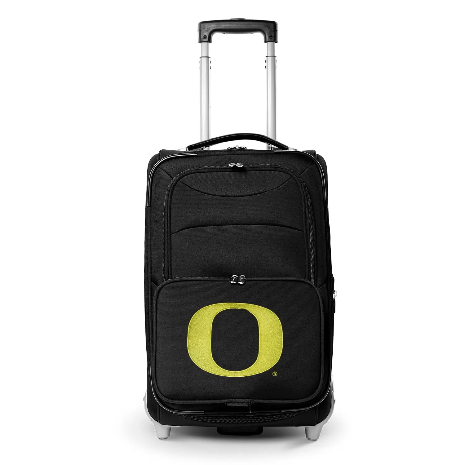 MOJO Black Oregon Ducks 21 Softside Rolling Carry-On Suitcase