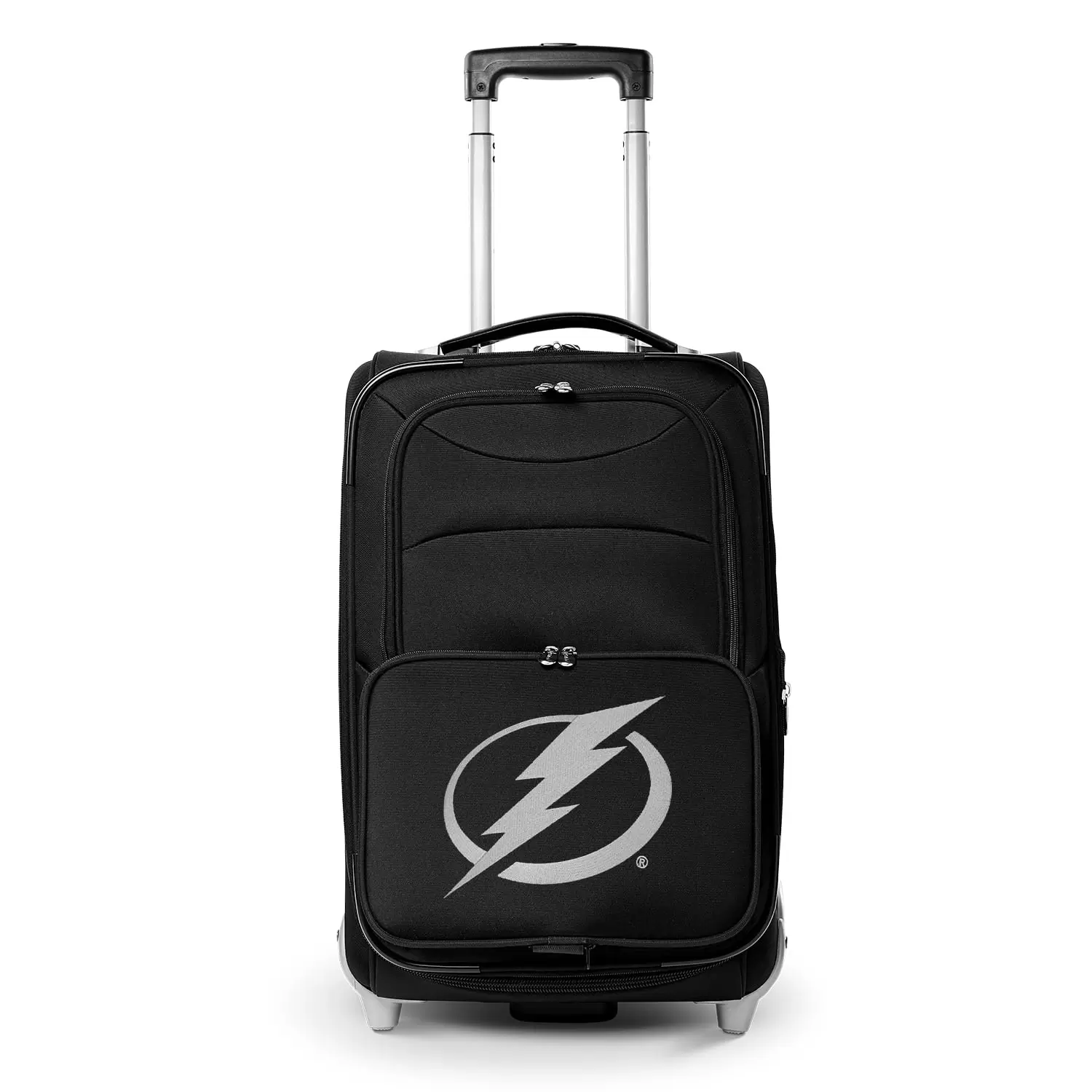 MOJO Black Tampa Bay Lightning 21 Softside Rolling Carry-On Suitcase