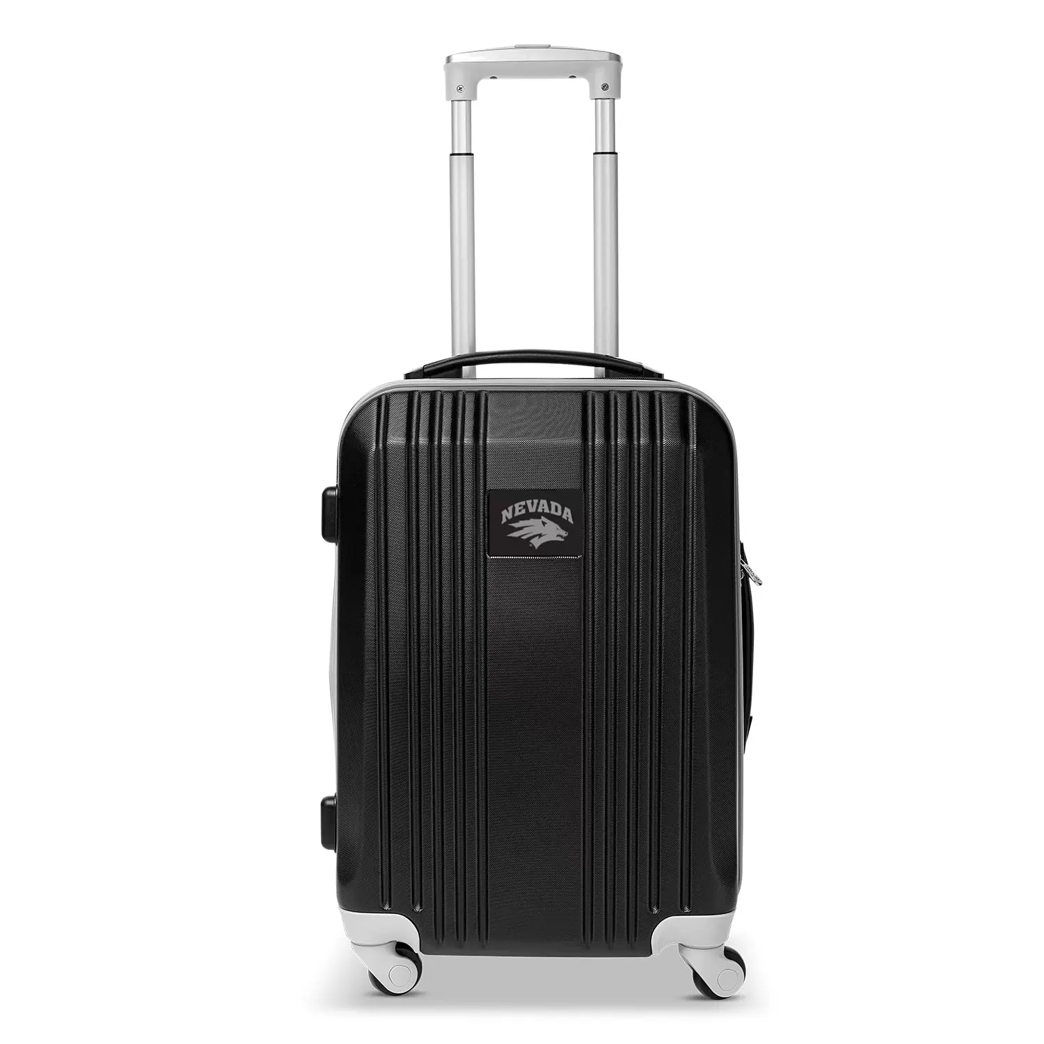 MOJO Gray Nevada Wolf Pack 21 Hardcase Two-Tone Spinner Carry-On