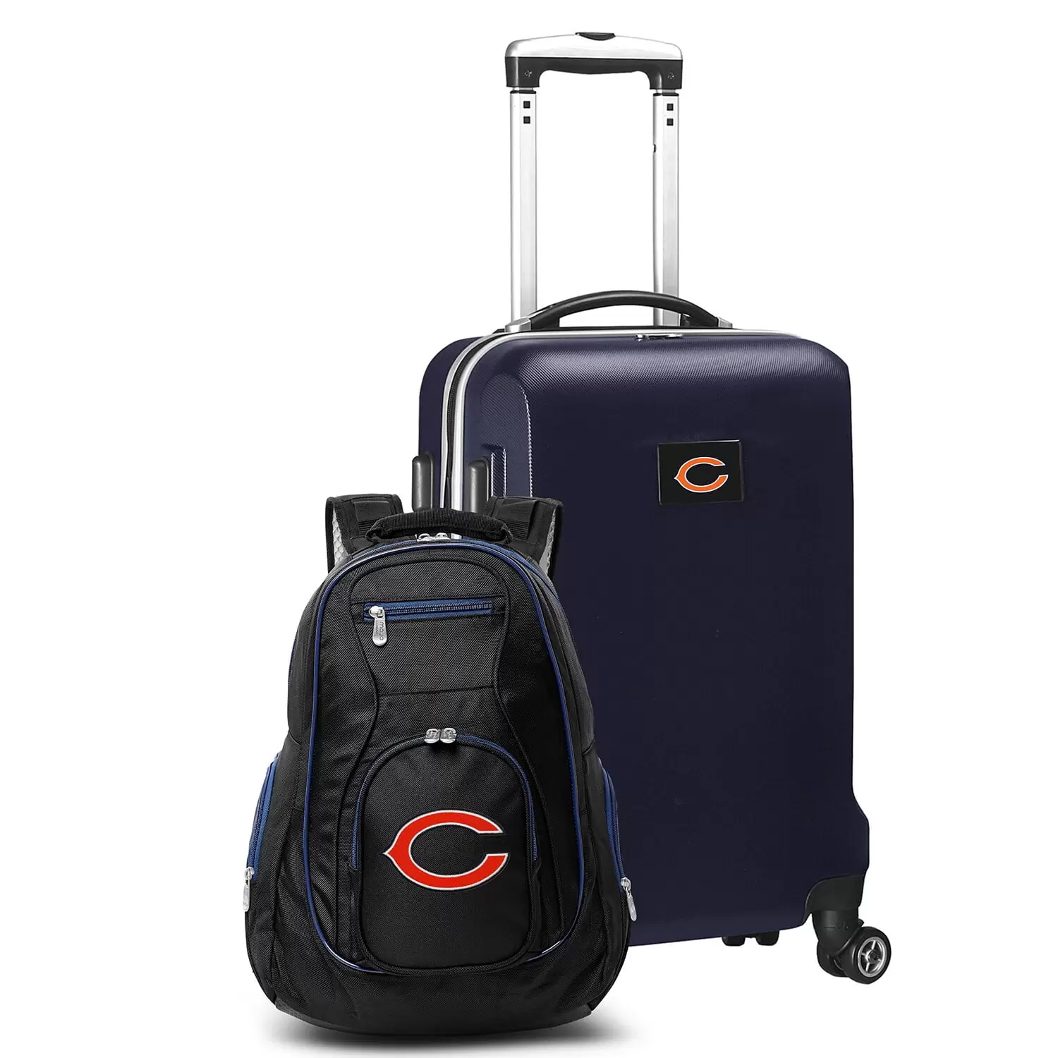 MOJO Navy Chicago Bears 2-Piece Backpack & Carry-On Set