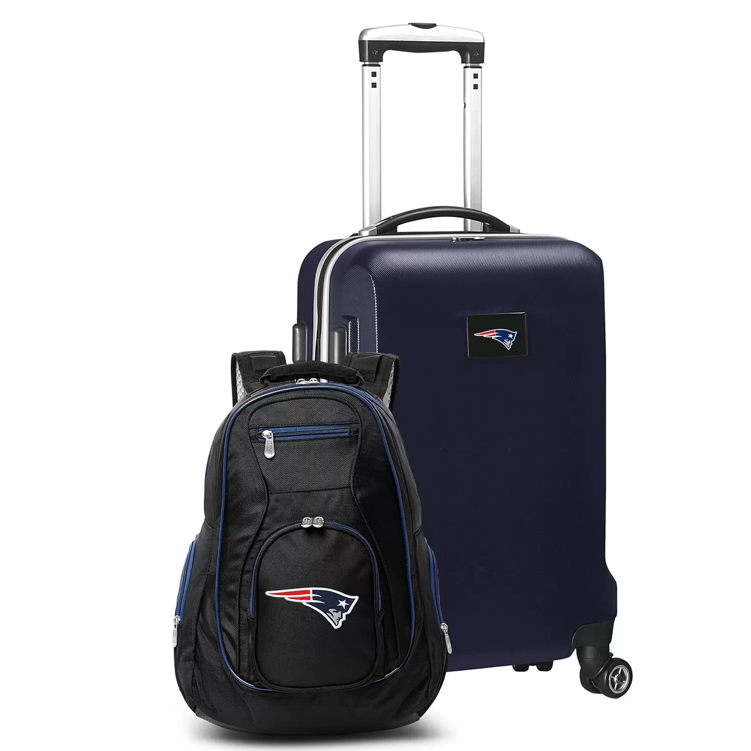 MOJO Navy New England Patriots 2-Piece Backpack & Carry-On Set