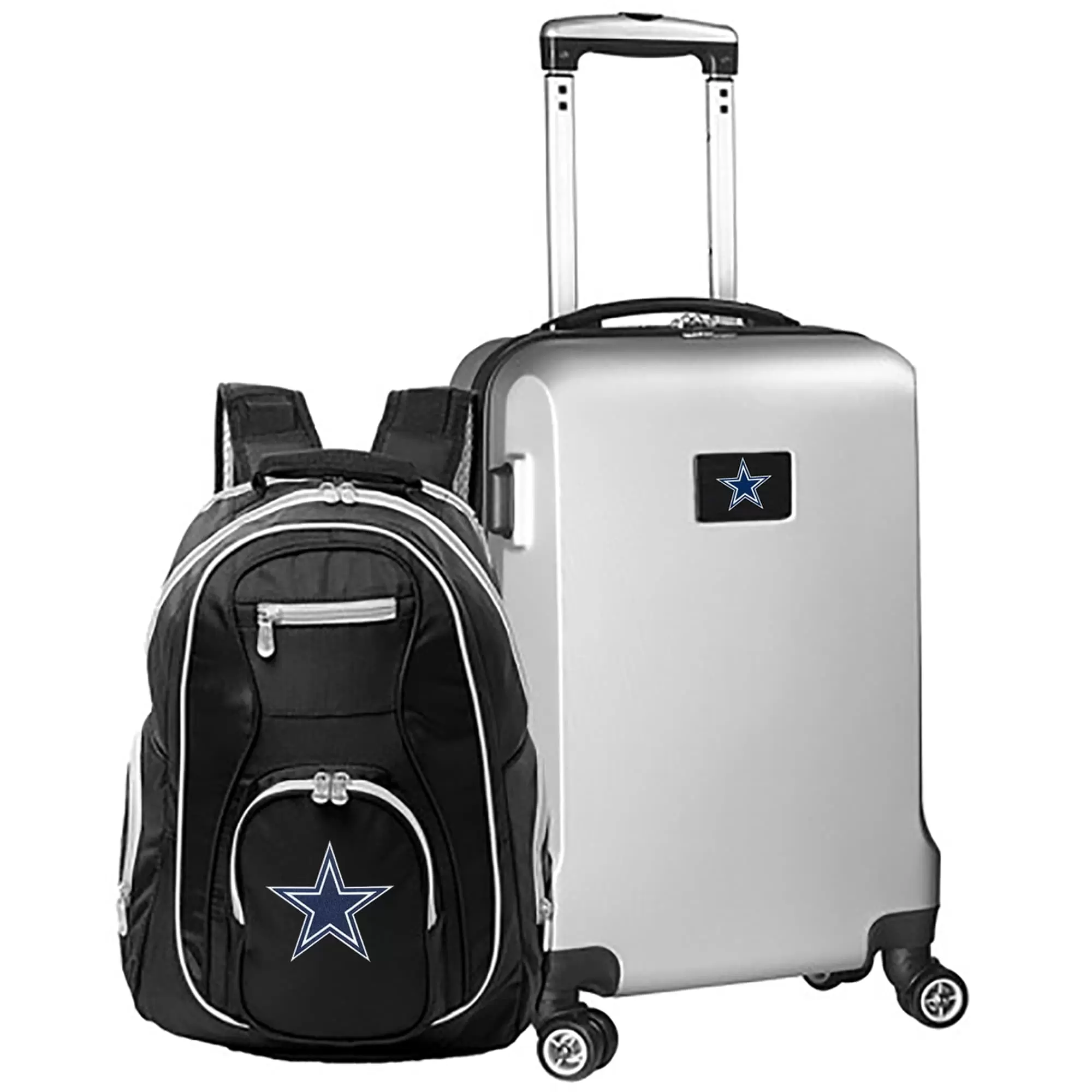 MOJO Silver Dallas Cowboys 2-Piece Backpack & Carry-On Set