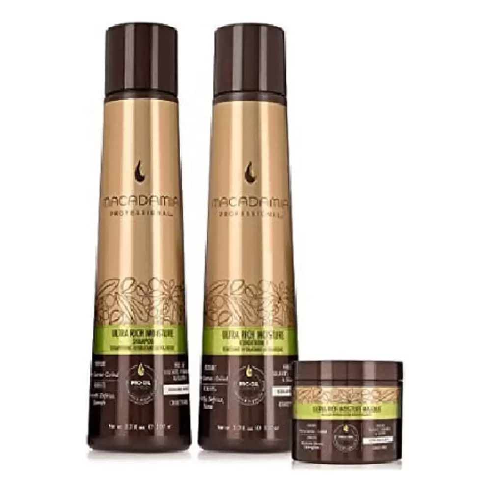 Macadamia oil Ultra Rich Moisture Travel Essentials Very Coarse 1 set