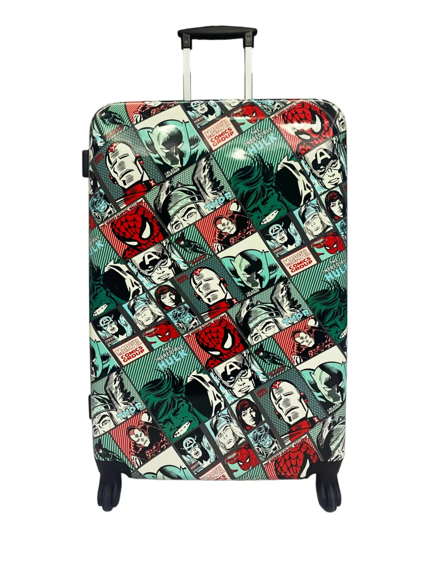 Marvel Comic 28 Check In Hardside ABS Spinner Luggage