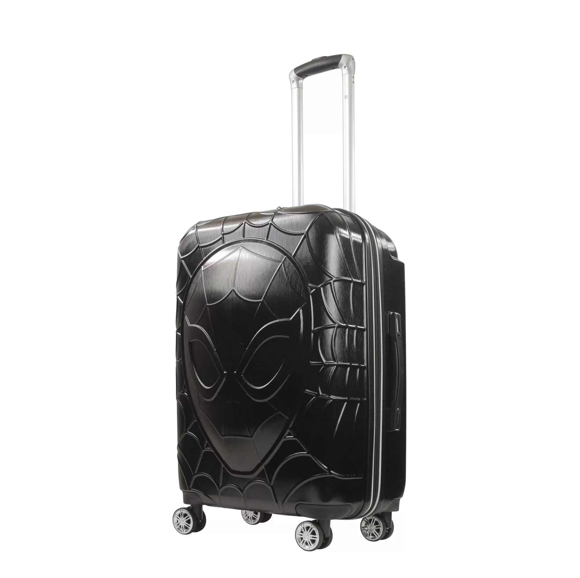 Marvel Ful Molded Spiderman 8 Wheel Expandable Spinner 25 luggage Black