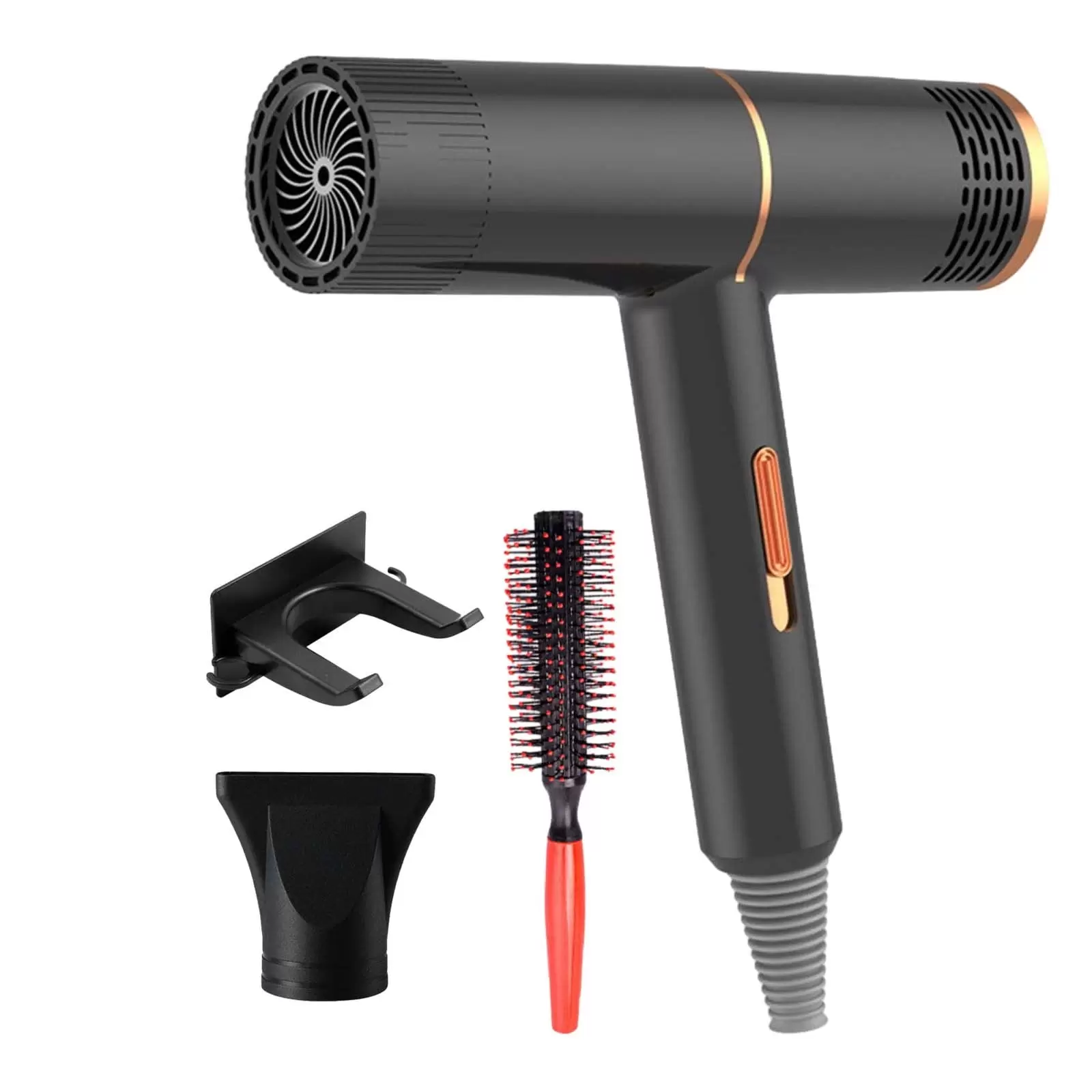 Matoen High-Speed Hair Dryer with Brushless Motor for Fast Drying. Low Noise Blow Dryer. Ionic Hair Dryer for Home and Travel