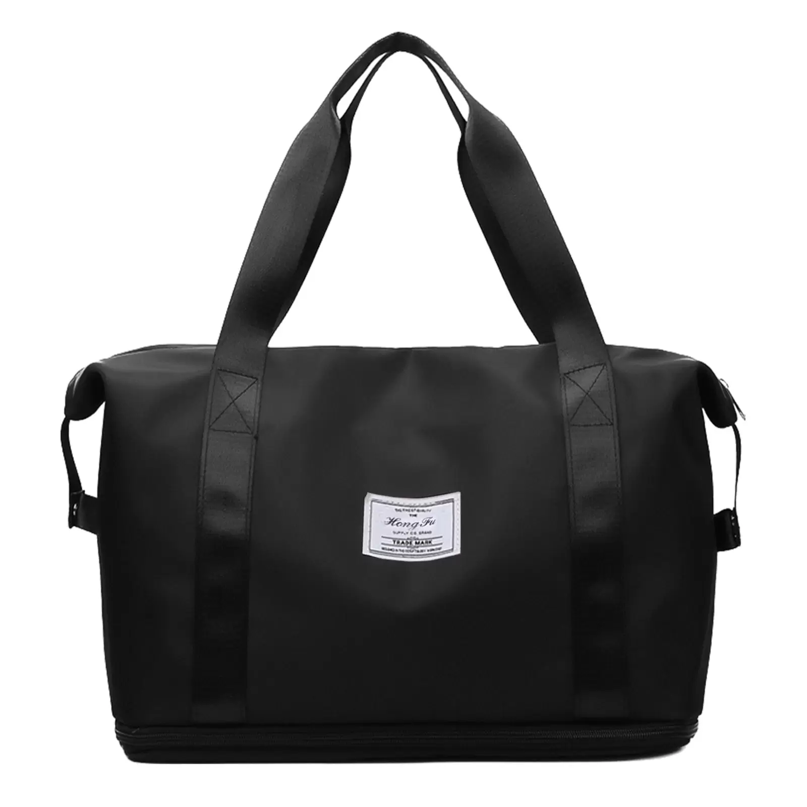 Matoen Travel Duffel Bags for Women. Sport Gym Tote Bag. Weekender Overnight Bags. Carry on Bag for Airplanes. Hospital Bag. Black