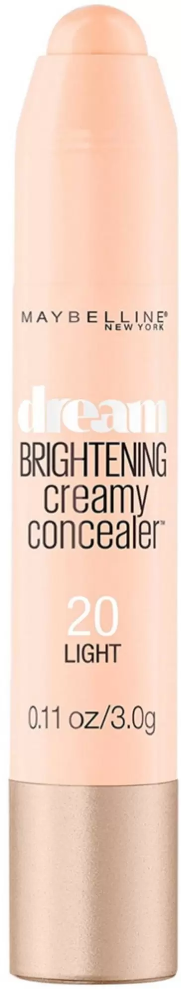 Maybelline Dream Brightening Creamy Concealer. 20 Light. 0.11 oz.