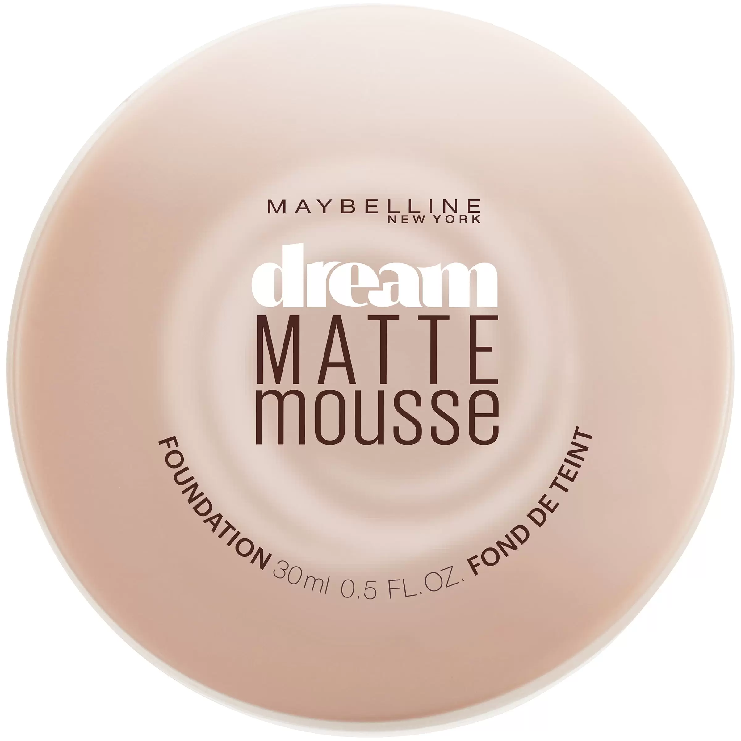 Maybelline Dream Matte Mousse Foundation Makeup. 20 Classic Ivory. 0.64 oz