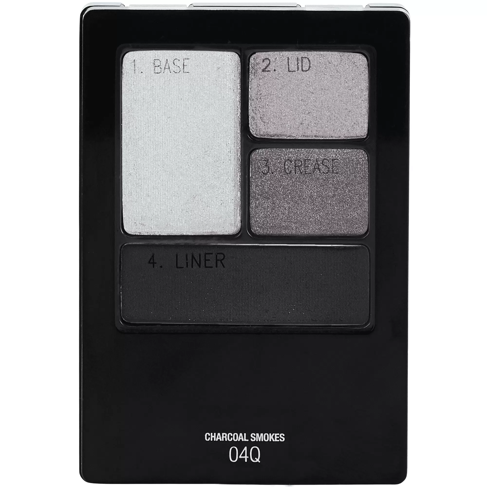 Maybelline Expert Wear Eyeshadow Quads. Charcoal Smokes