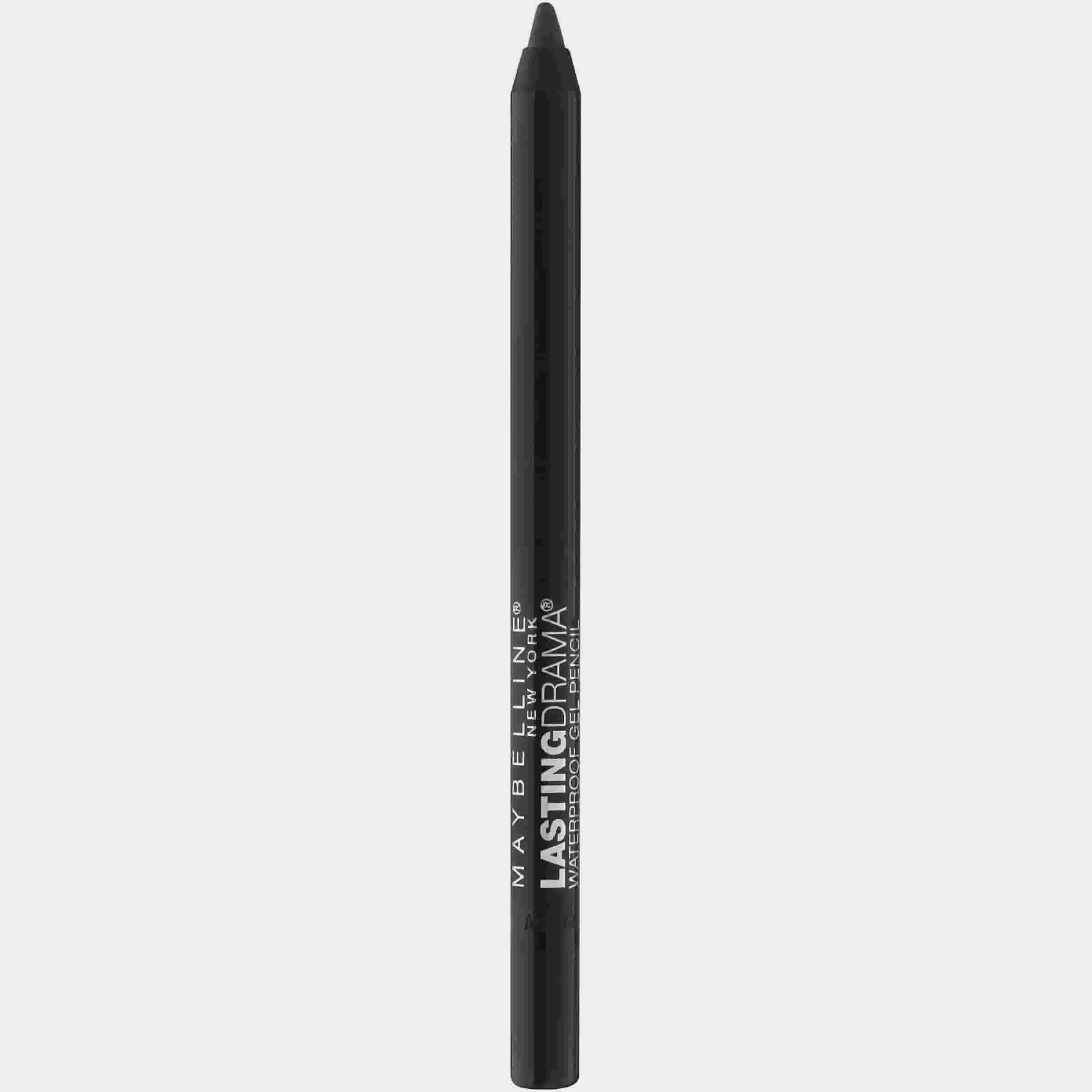 Maybelline EyeStudio Lasting Drama Waterproof Gel Pencil Eyeliner. Sleek Onyx