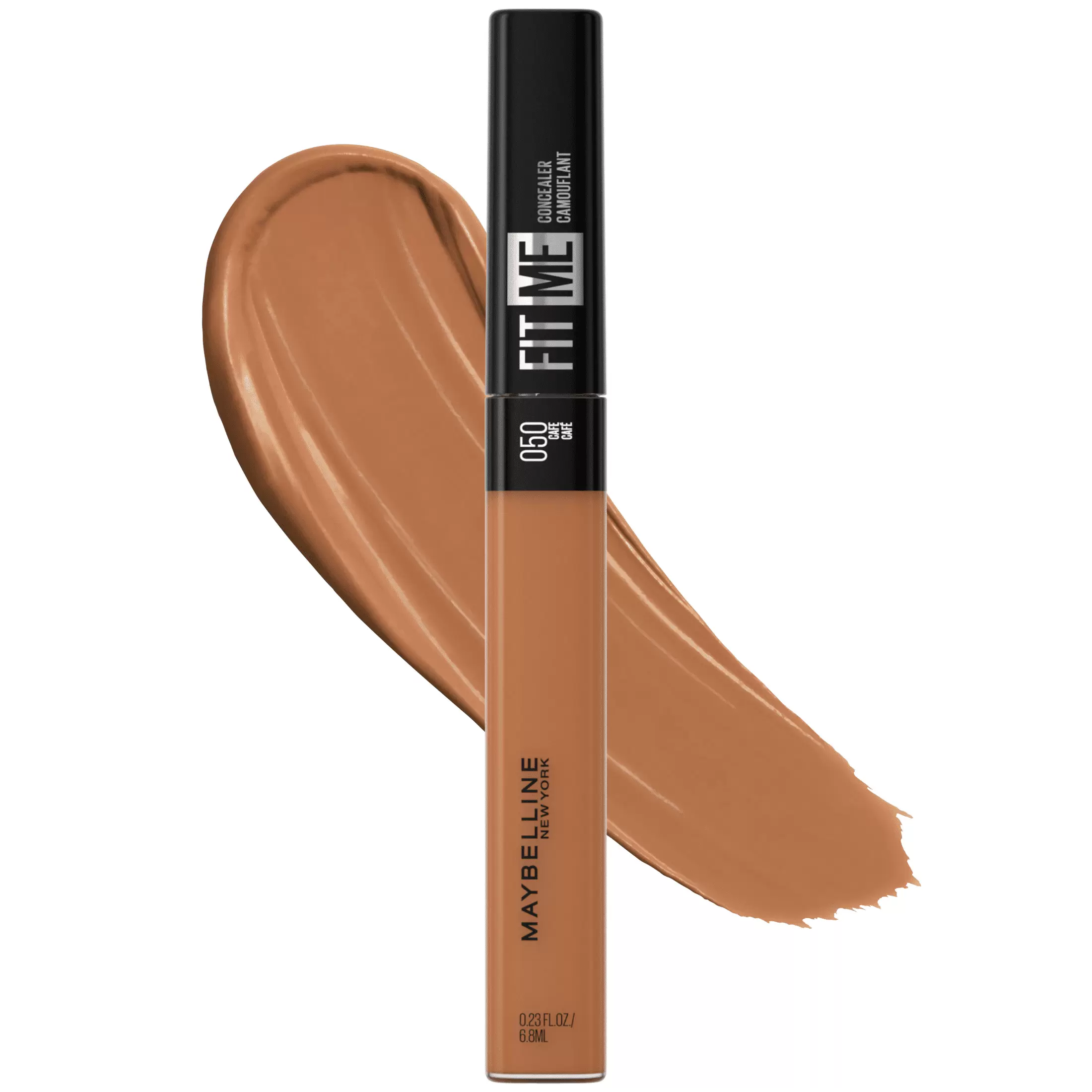 Maybelline Fit Me Liquid Concealer Makeup. Natural Coverage. Oil-Free. Cafe. 0.23 fl oz