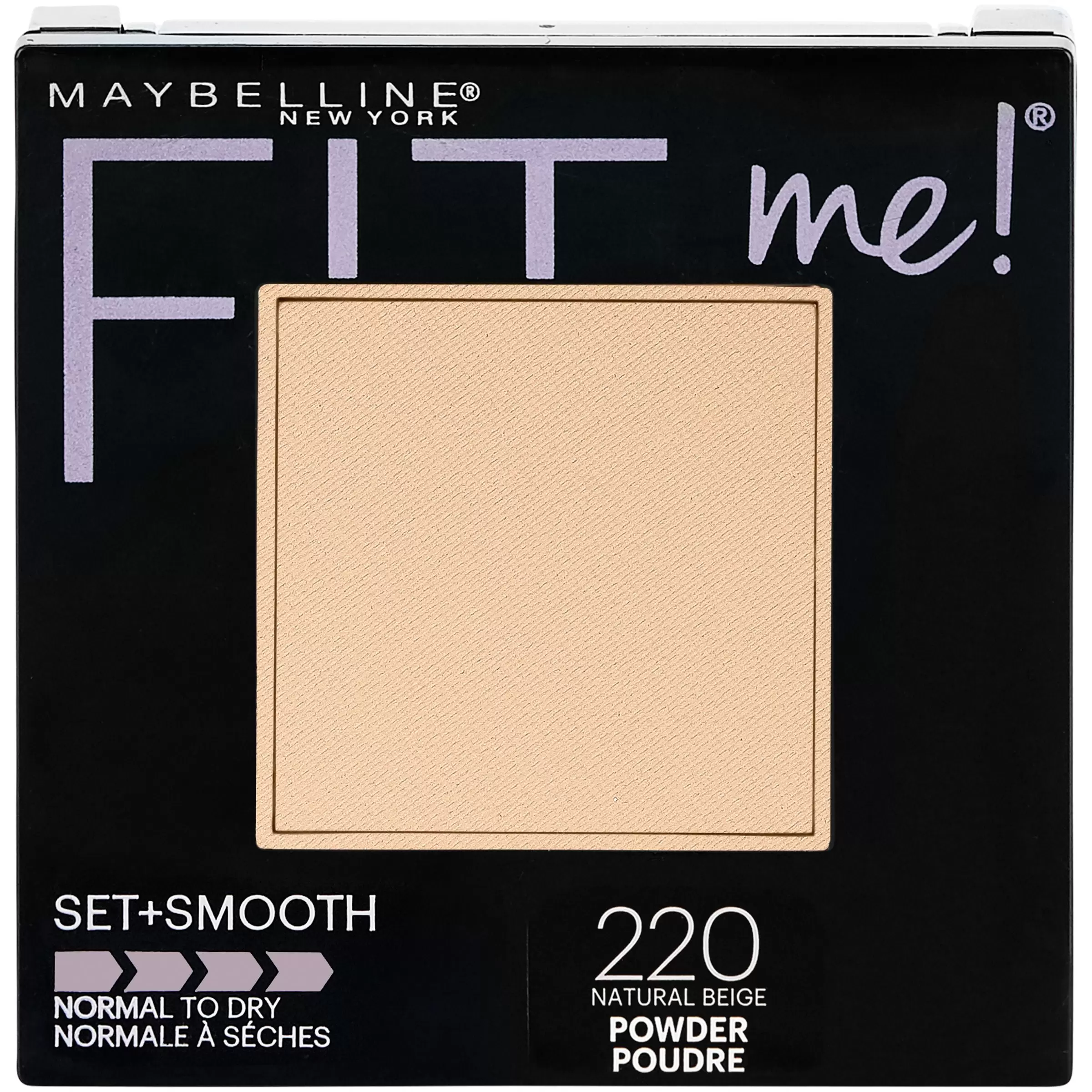 Maybelline Fit Me Set + Smooth Powder. Natural Beige. 0.3 oz.