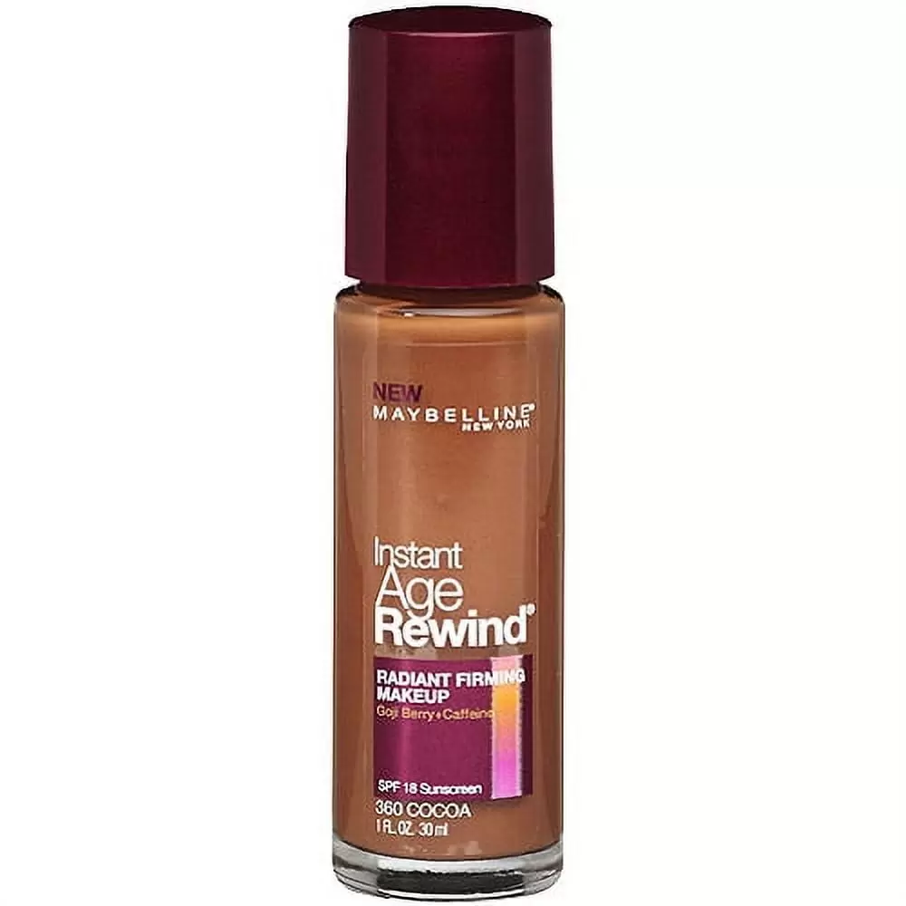 Maybelline Instant Age Rewind Radiant Firming Foundation. Cocoa