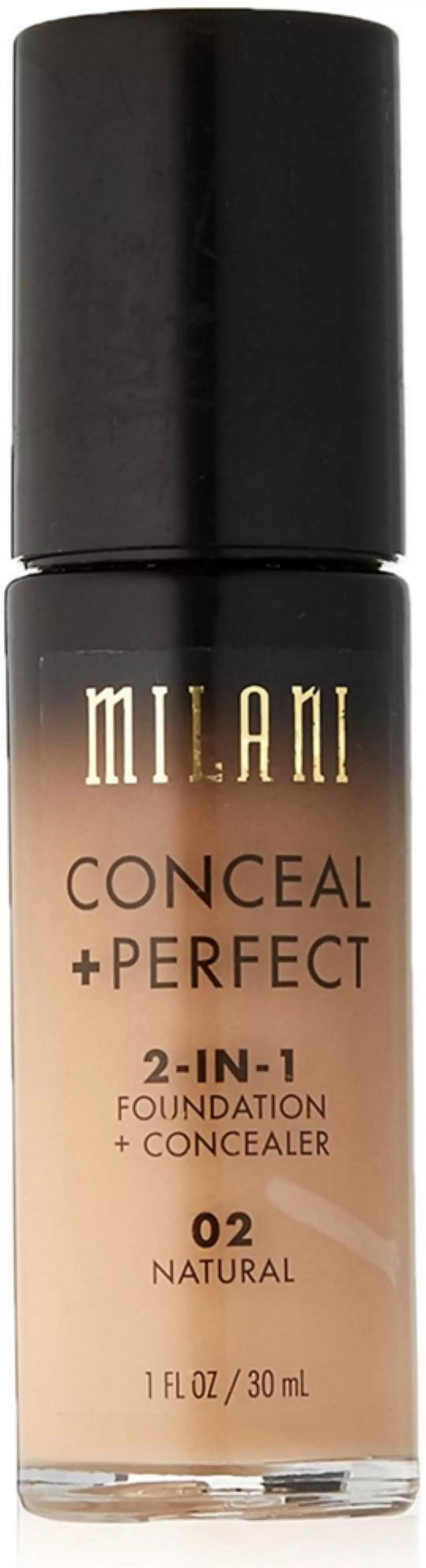 Milani Conceal + Perfect 2-in-1 Foundation + Concealer. Natural