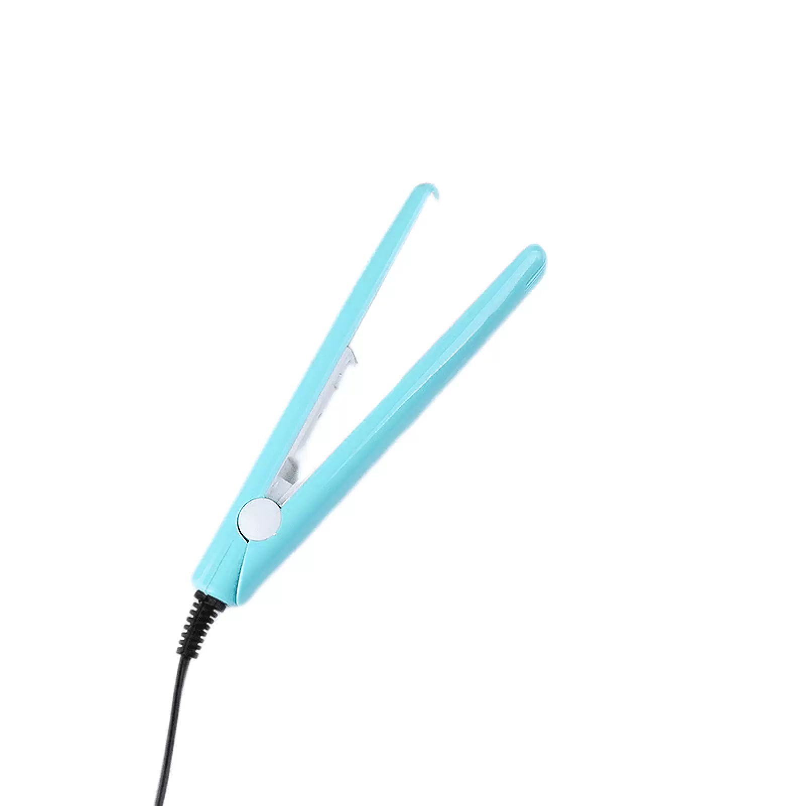 Mini Flat Iron for Short Hair Temperature Adjustable. Mini Travel Hair Straightener. Small Portable Ceramic Hair Straightener