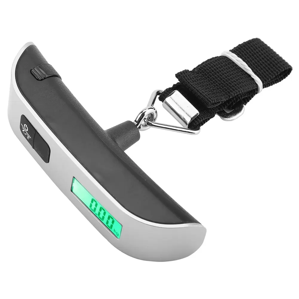 Mini Size LCD Digital Electronic Hanging Scales Portable Hook Weighing Balance Max. Load 50Kg