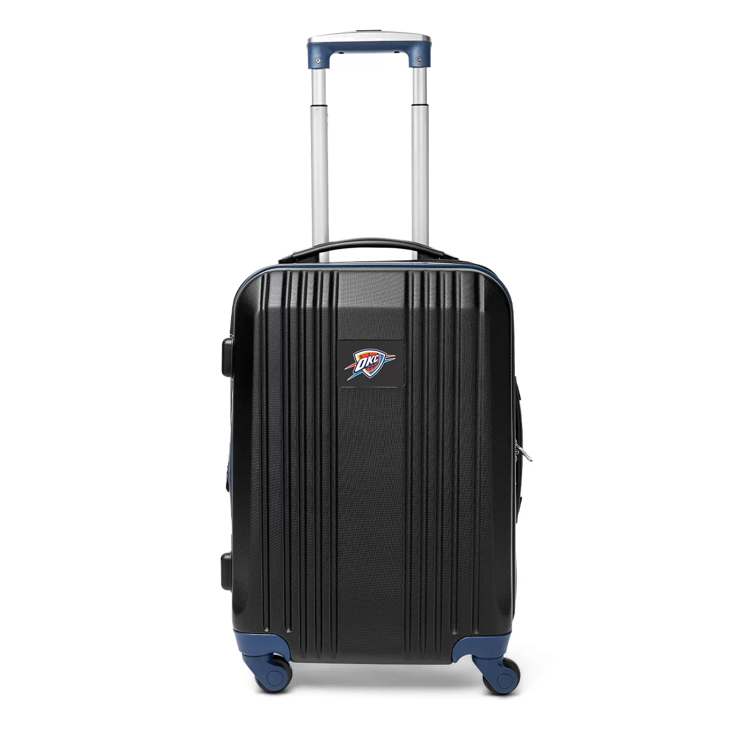 Mojo Outdoors NBA OKC Thunder 21 in. Carry-On Hardcase Two-Tone Spinner