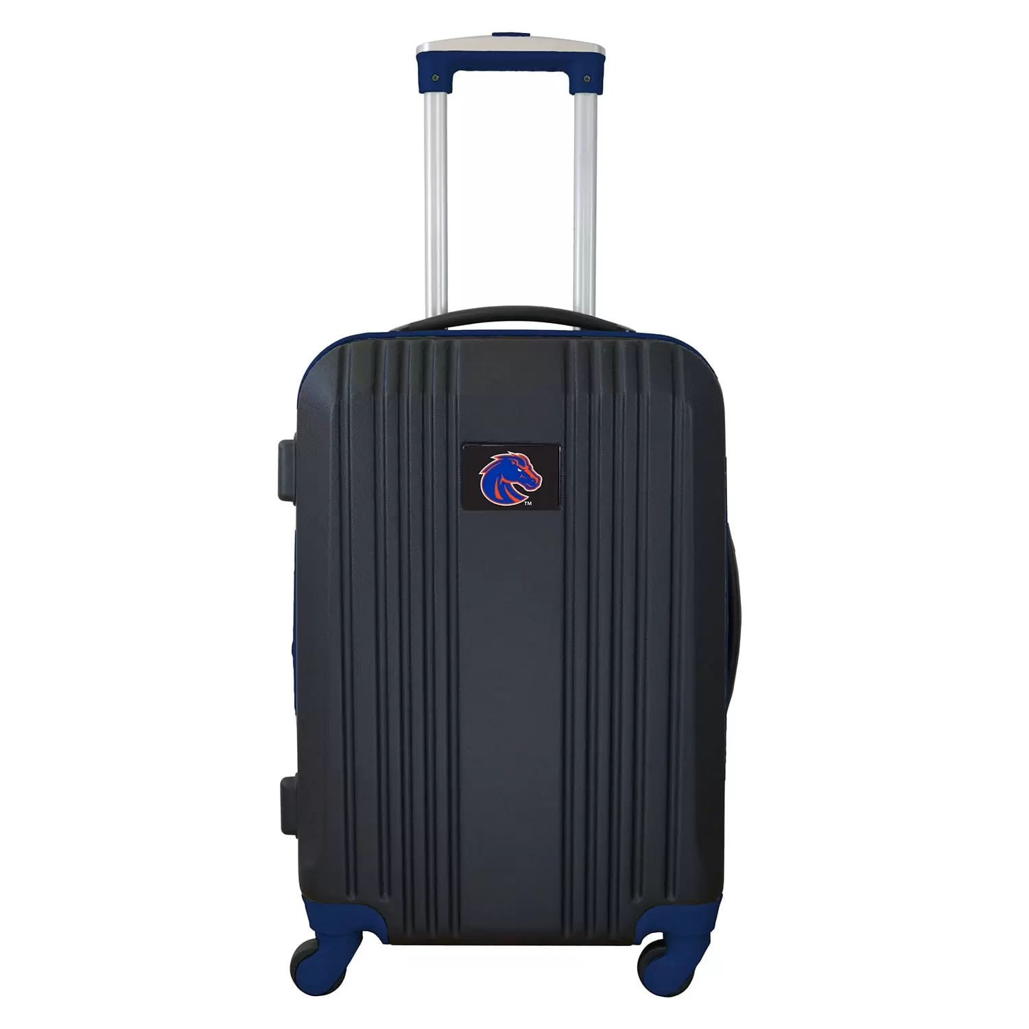 Mojo Outdoors NCAA Boise State Broncos 21 in. Carry-on Hardcase Two-Tone Spinner