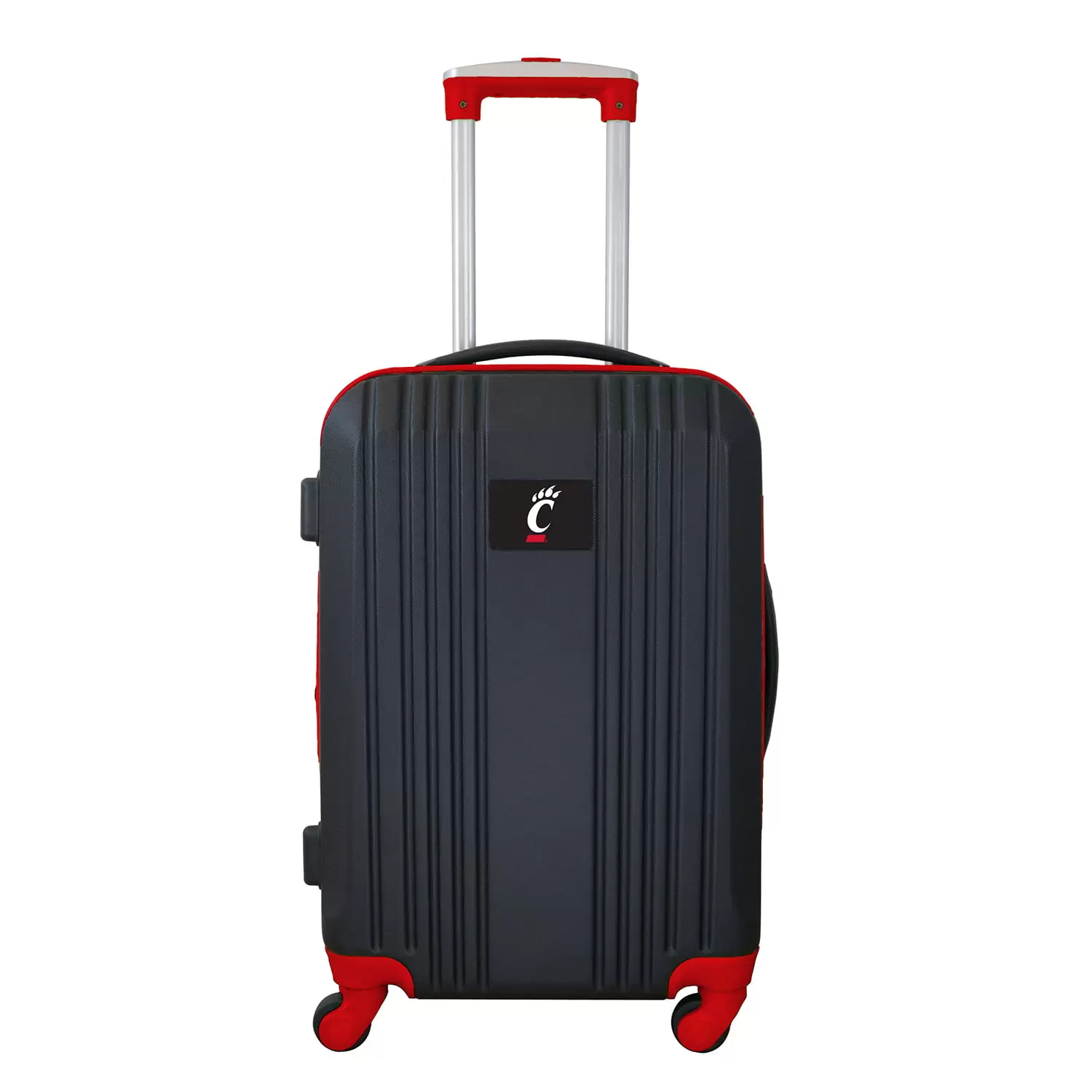 Mojo Outdoors NCAA Cincinnati Bearcats 21 in. Carry-on Hardcase Two-Tone Spinner