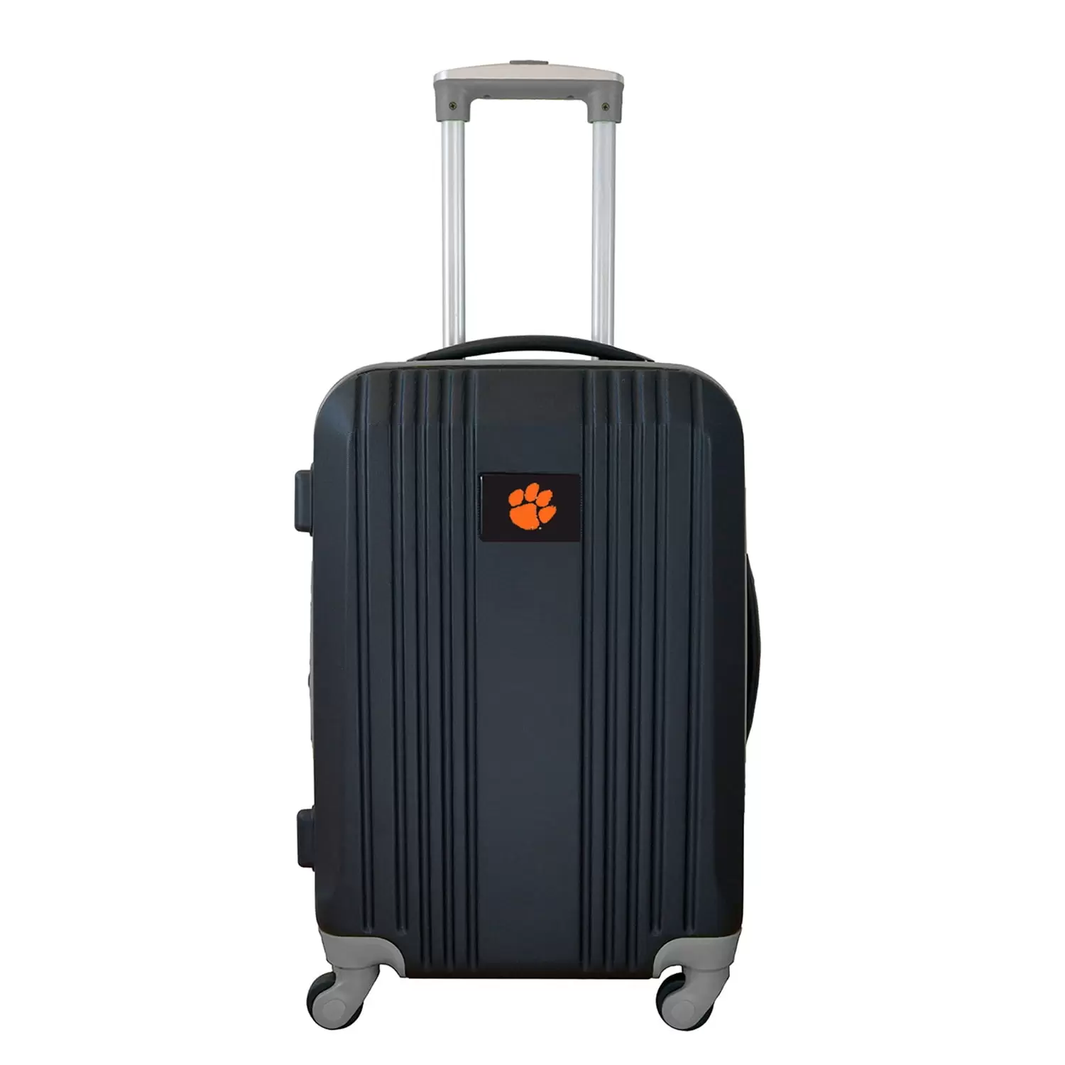 Mojo Outdoors NCAA Clemson Tigers 21 in. Carry-on Hardcase Two-Tone Spinner