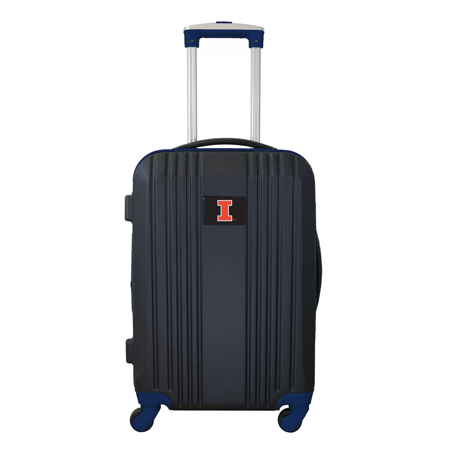 Mojo Outdoors NCAA Illinois Fighting Illini 21 in. Carry-on Hardcase Two-Tone Spinner