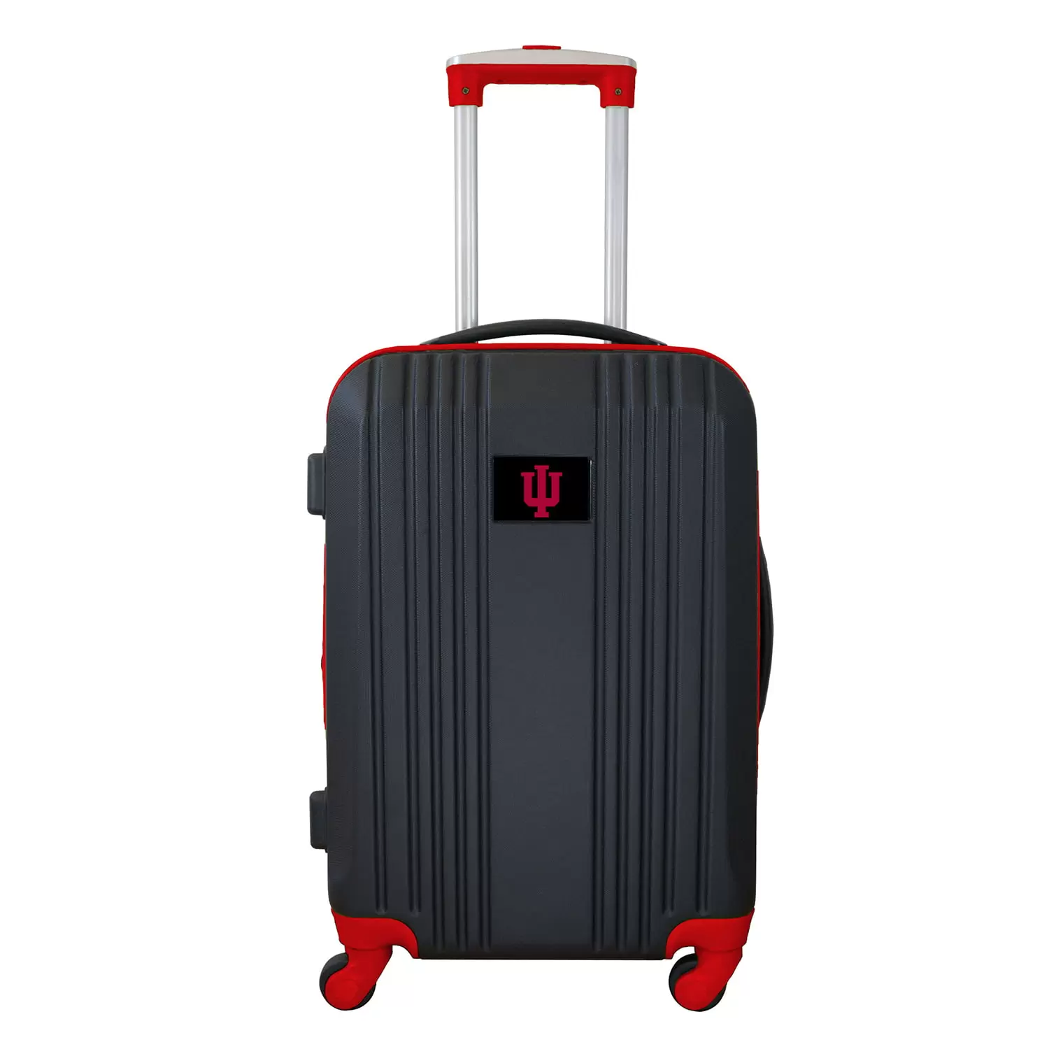 Mojo Outdoors NCAA Indiana Hoosiers 21 in. Carry-on Hardcase Two-Tone Spinner