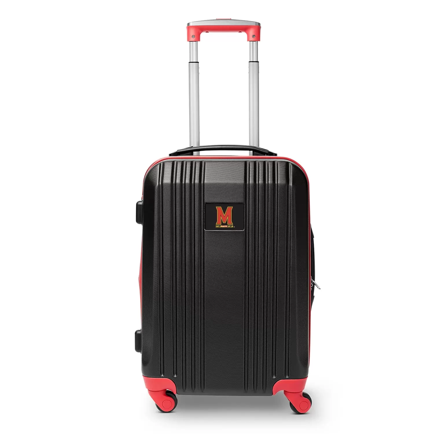 Mojo Outdoors NCAA Maryland Terrapins 21 in. Carry-on Hardcase Two-Tone Spinner