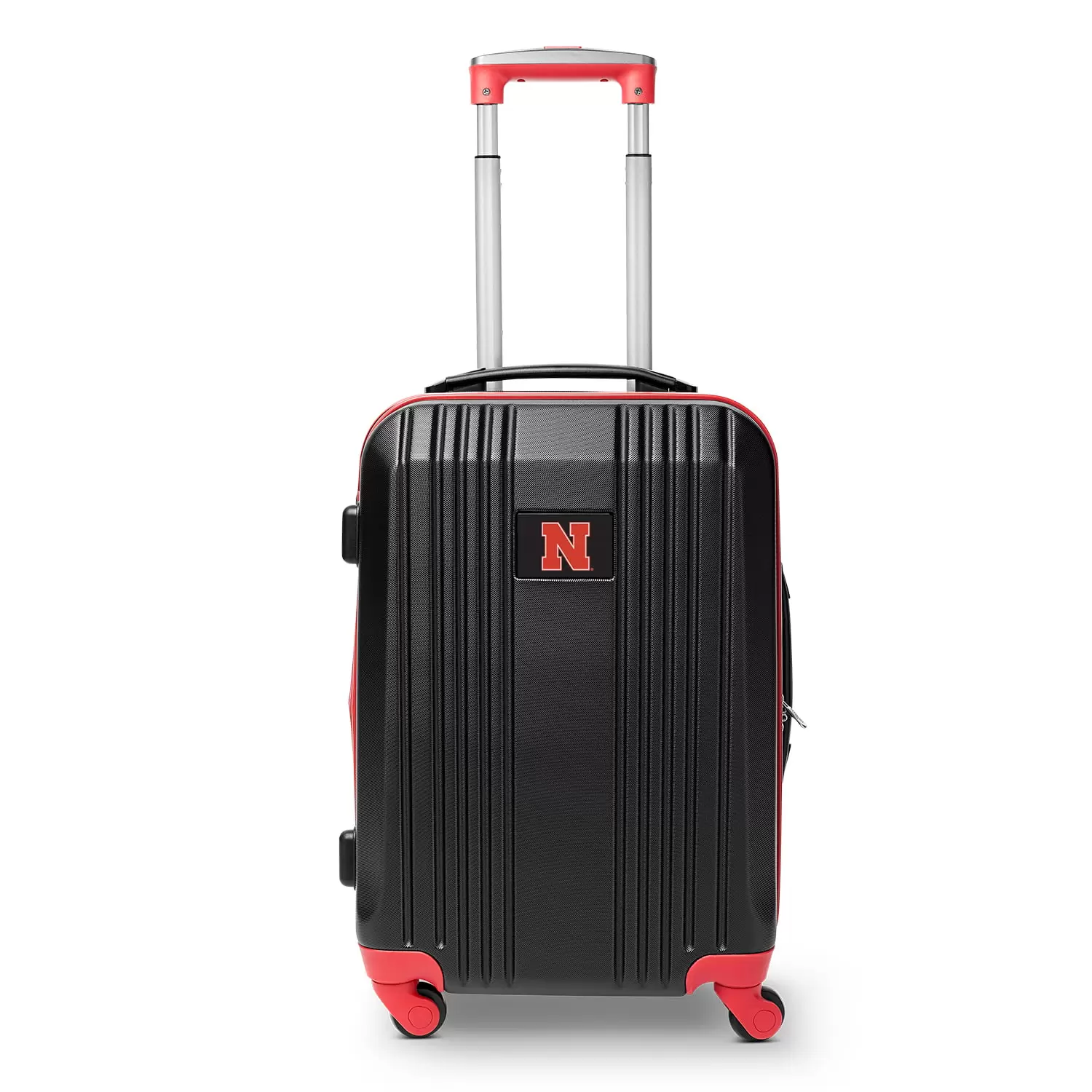 Mojo Outdoors NCAA Nebraska Cornhuskers 21 in. Carry-on Hardcase Two-Tone Spinner