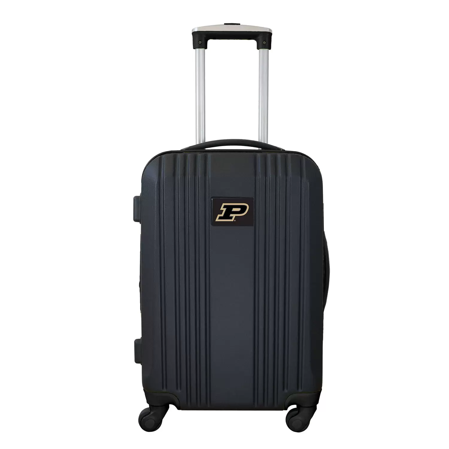 Mojo Outdoors NCAA Purdue Boilermakers 21 in. Carry-on Hardcase Two-Tone Spinner