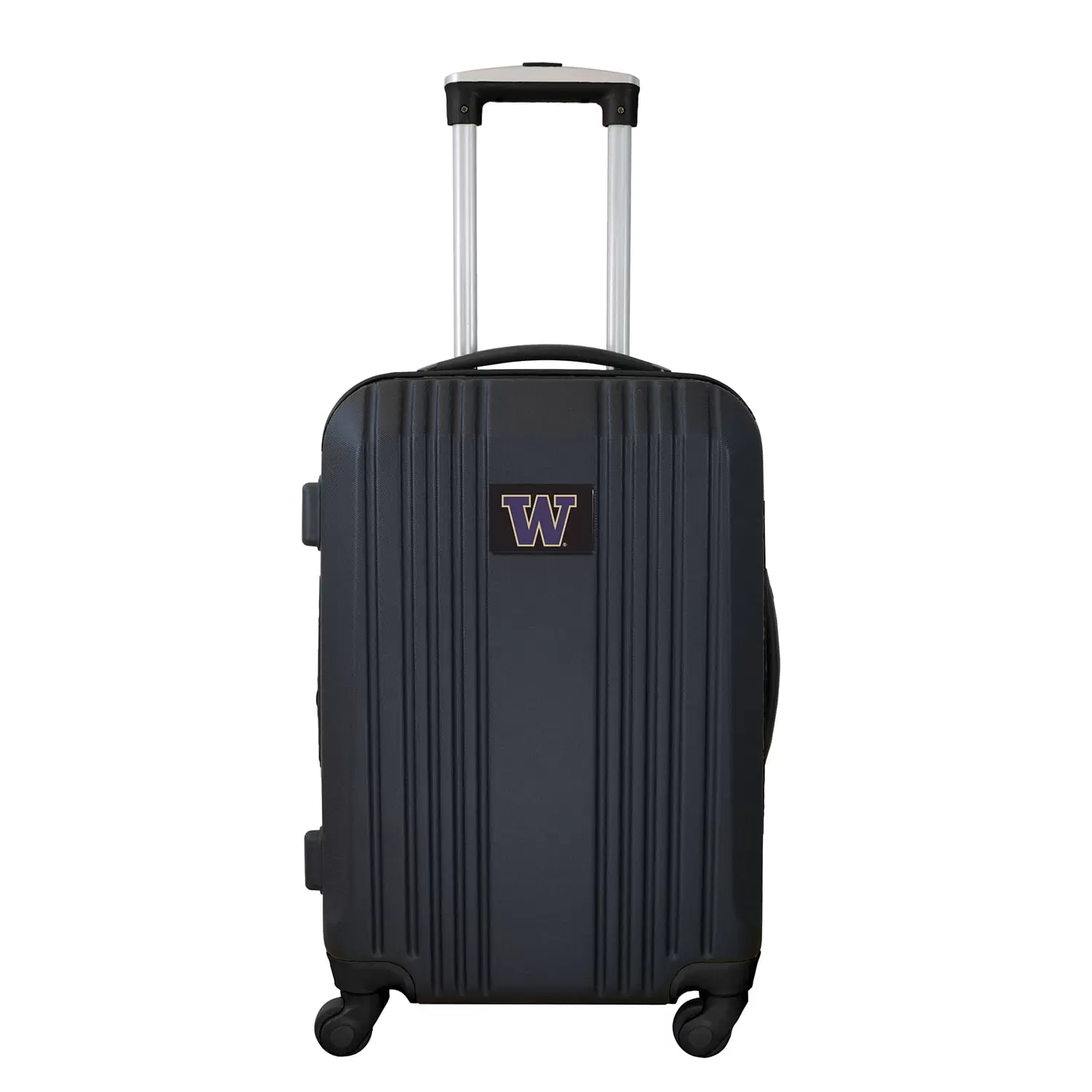 Mojo Outdoors NCAA Washington Huskies 21 in. Carry-on Hardcase Two-Tone Spinner