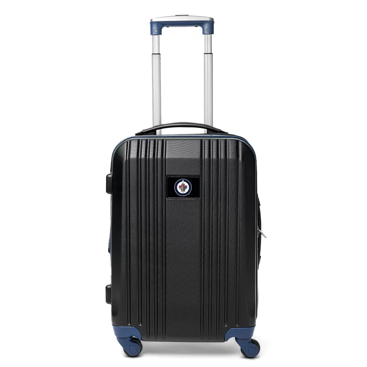 Mojo Outdoors NHL Winnipeg Jets Luggage Carry-On 21In Hardcase Two-Tone Spinner