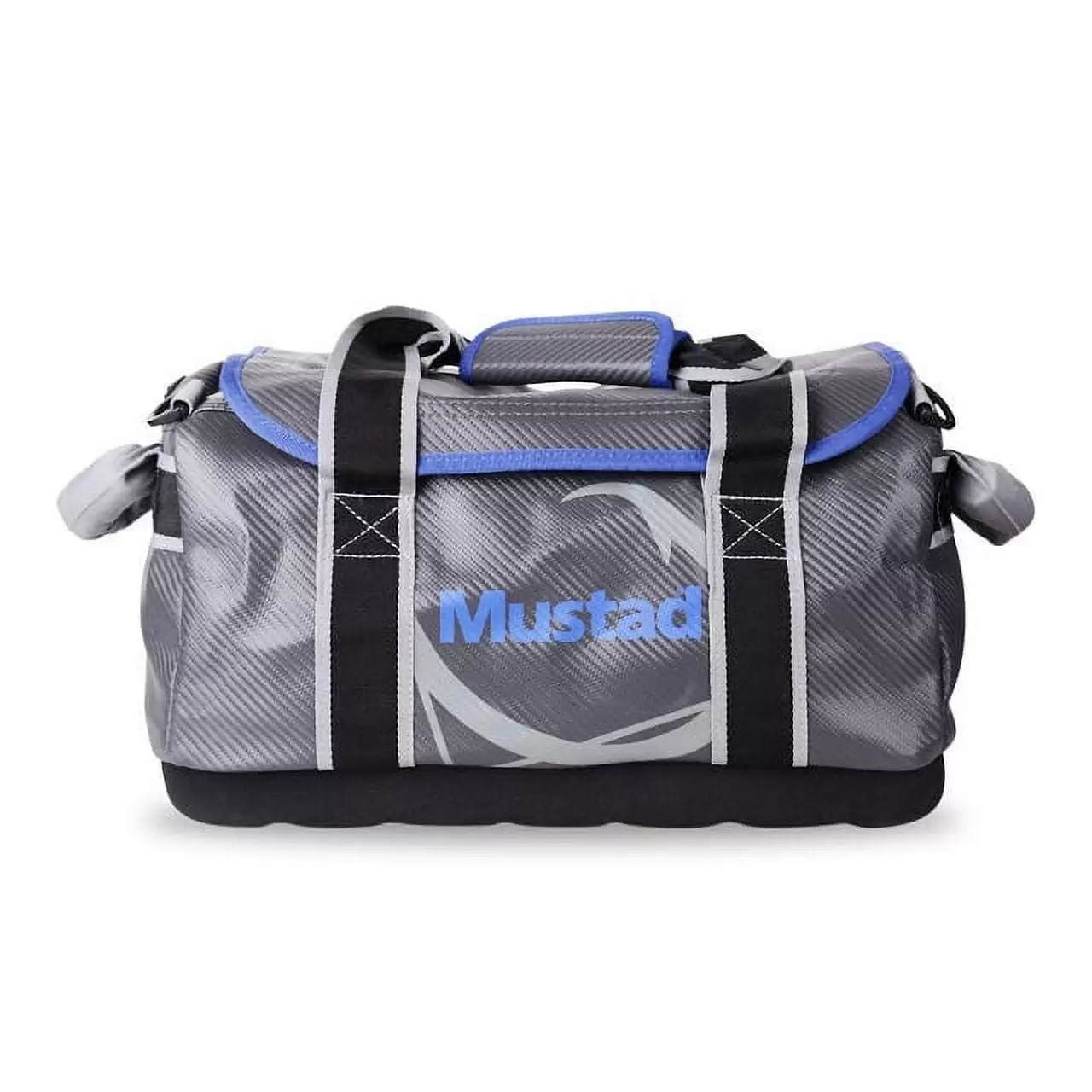 Mustad Boat Bag 18 Dark Grey/Blue 500D Tarpaulin PVC Reflective Logo