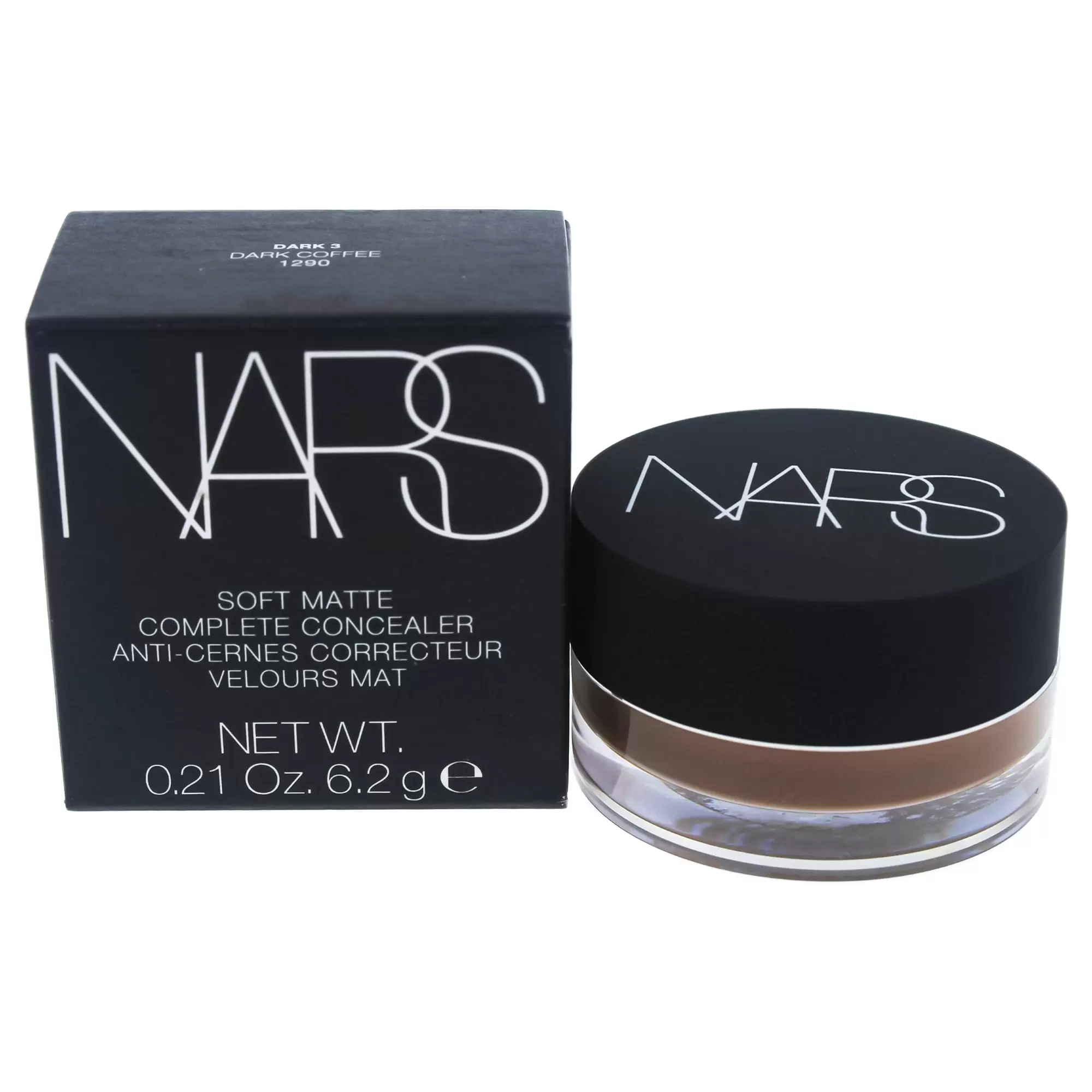 NARS Soft Matte Complete Concealer. Dark Coffee. 0.2 Oz