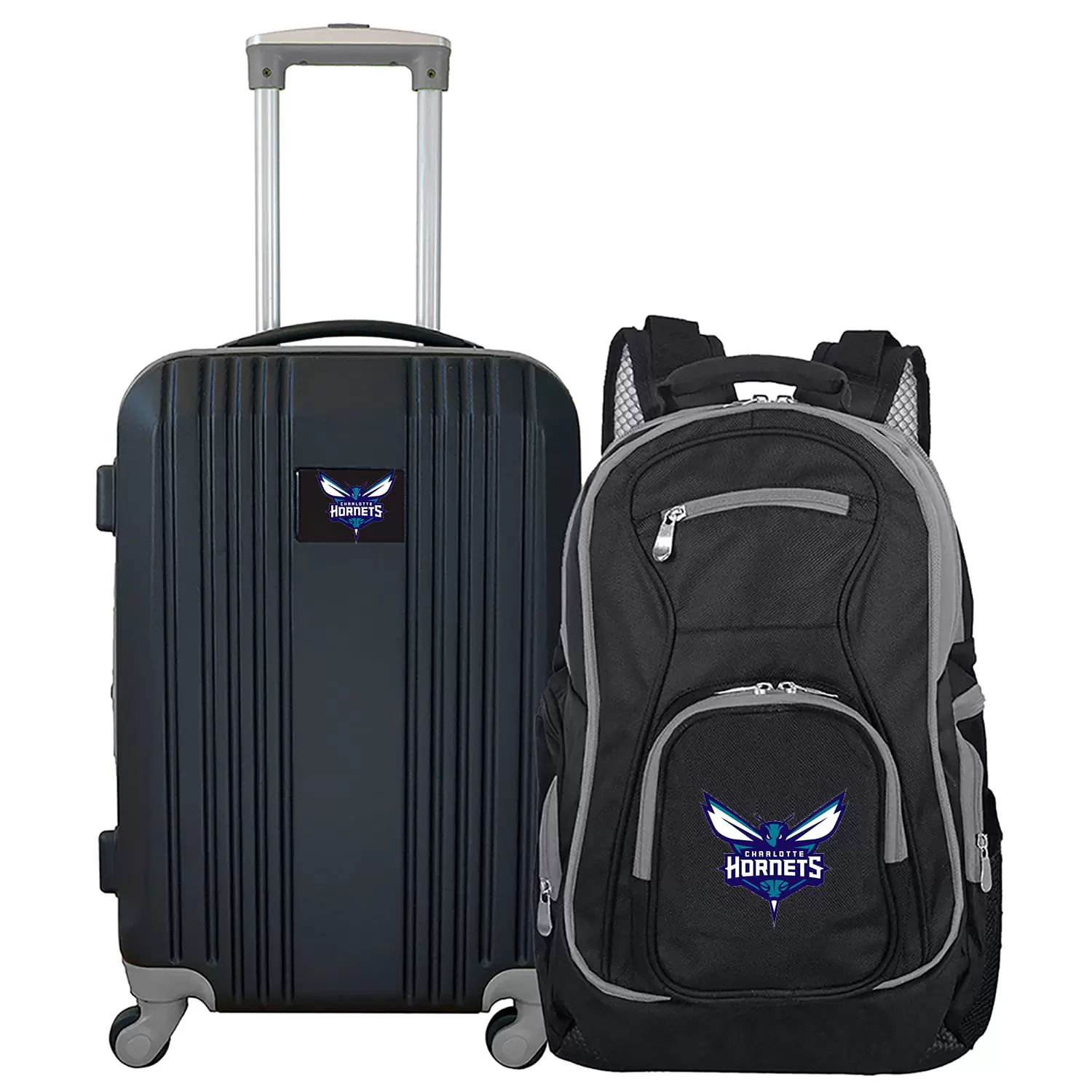 NBA Charlotte Hornets 2-Piece Luggage and Backpack Set