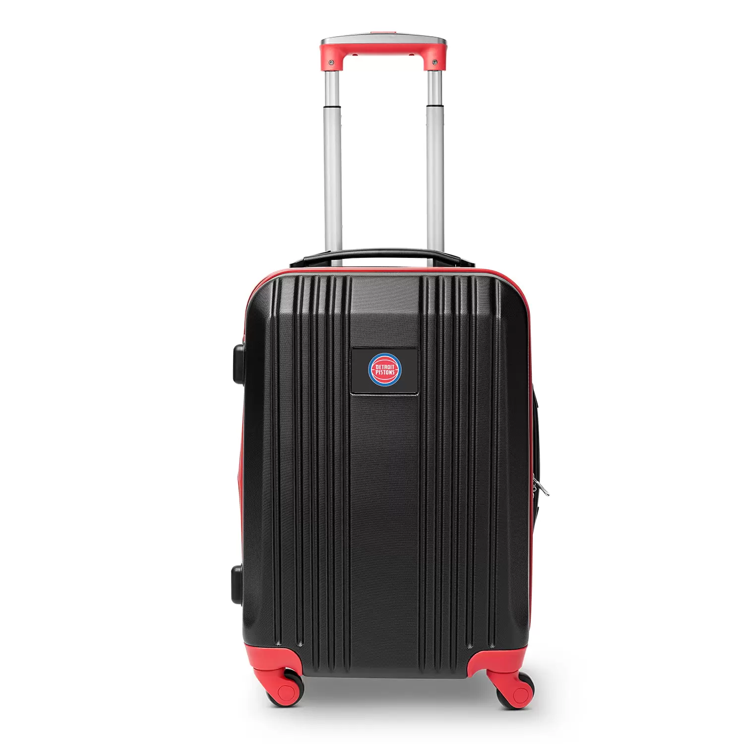 NBA Detroit Pistons 21 in. Carry-On Hardcase Two-Tone Spinner