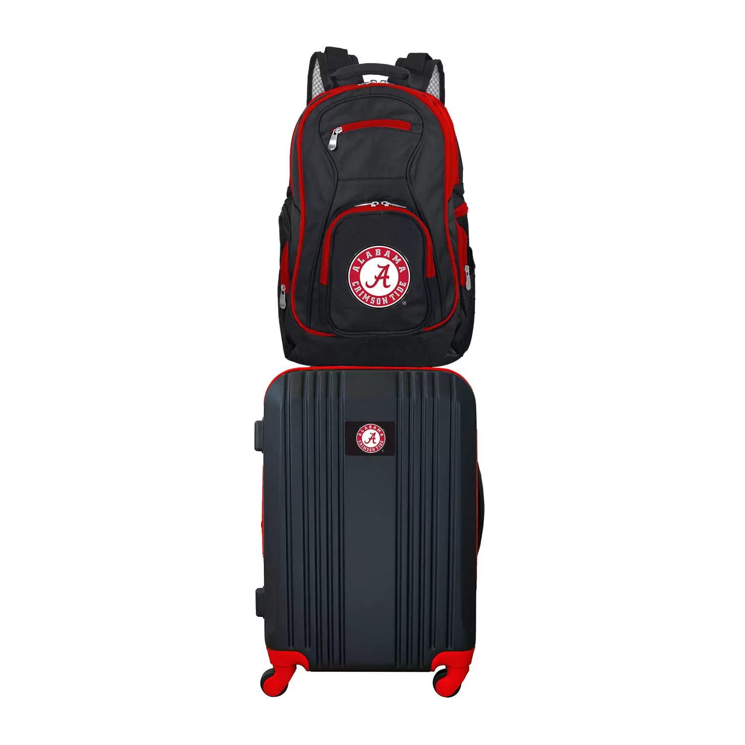 NCAA Alabama Crimson Tide 2-Piece Luggage and Backpack Set