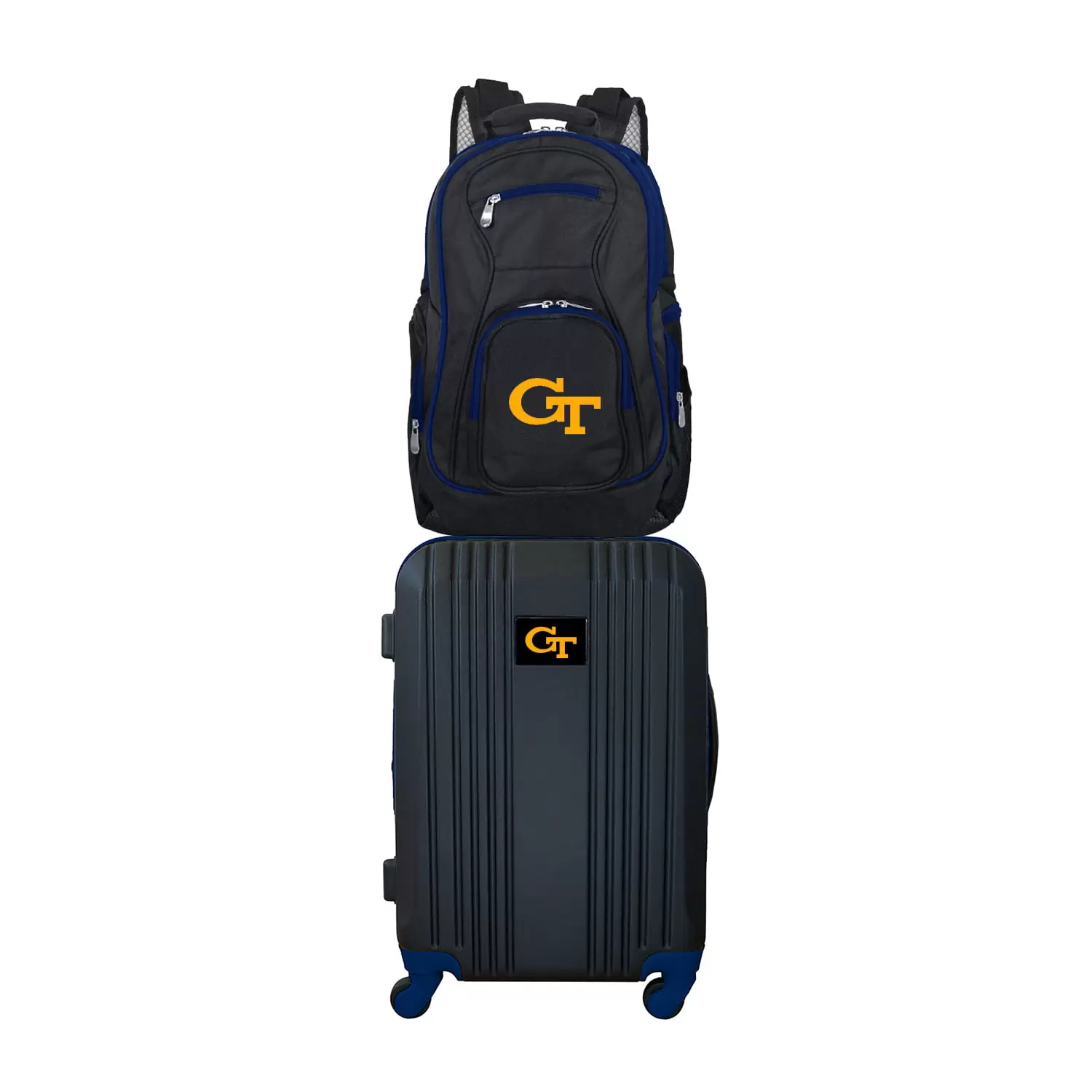 NCAA Georgia Tech Yellow Jackets 2-Piece Luggage and Backpack Set