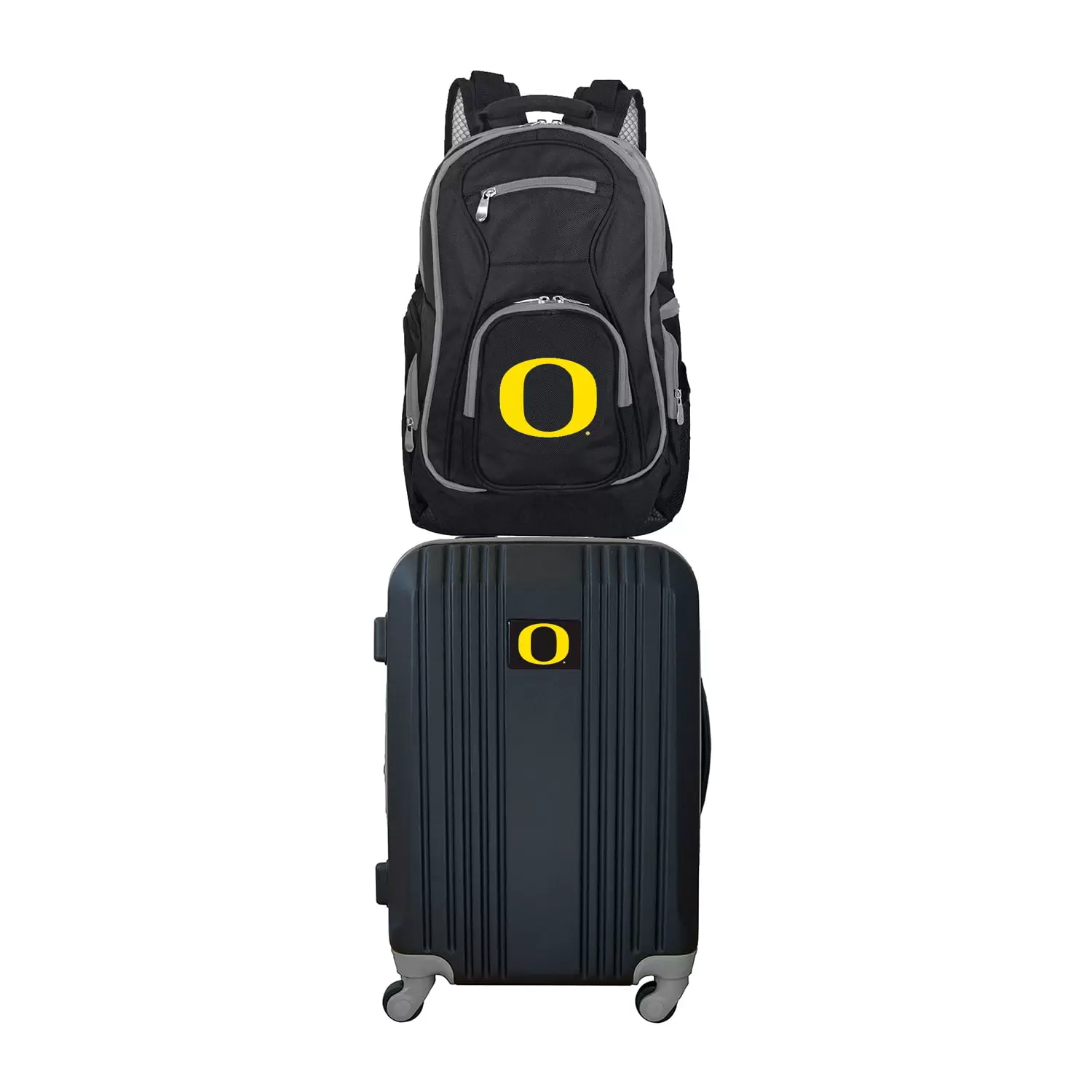 NCAA Oregon Ducks 2-Piece Luggage and Backpack Set