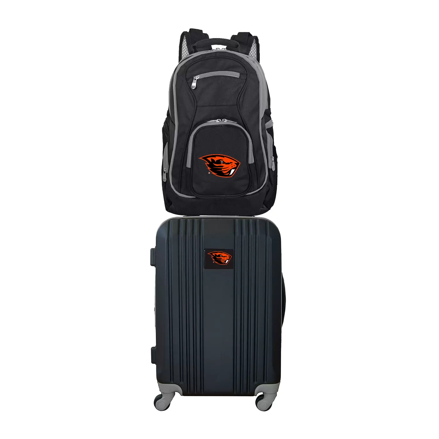 NCAA Oregon State Beavers 2-Piece Luggage and Backpack Set