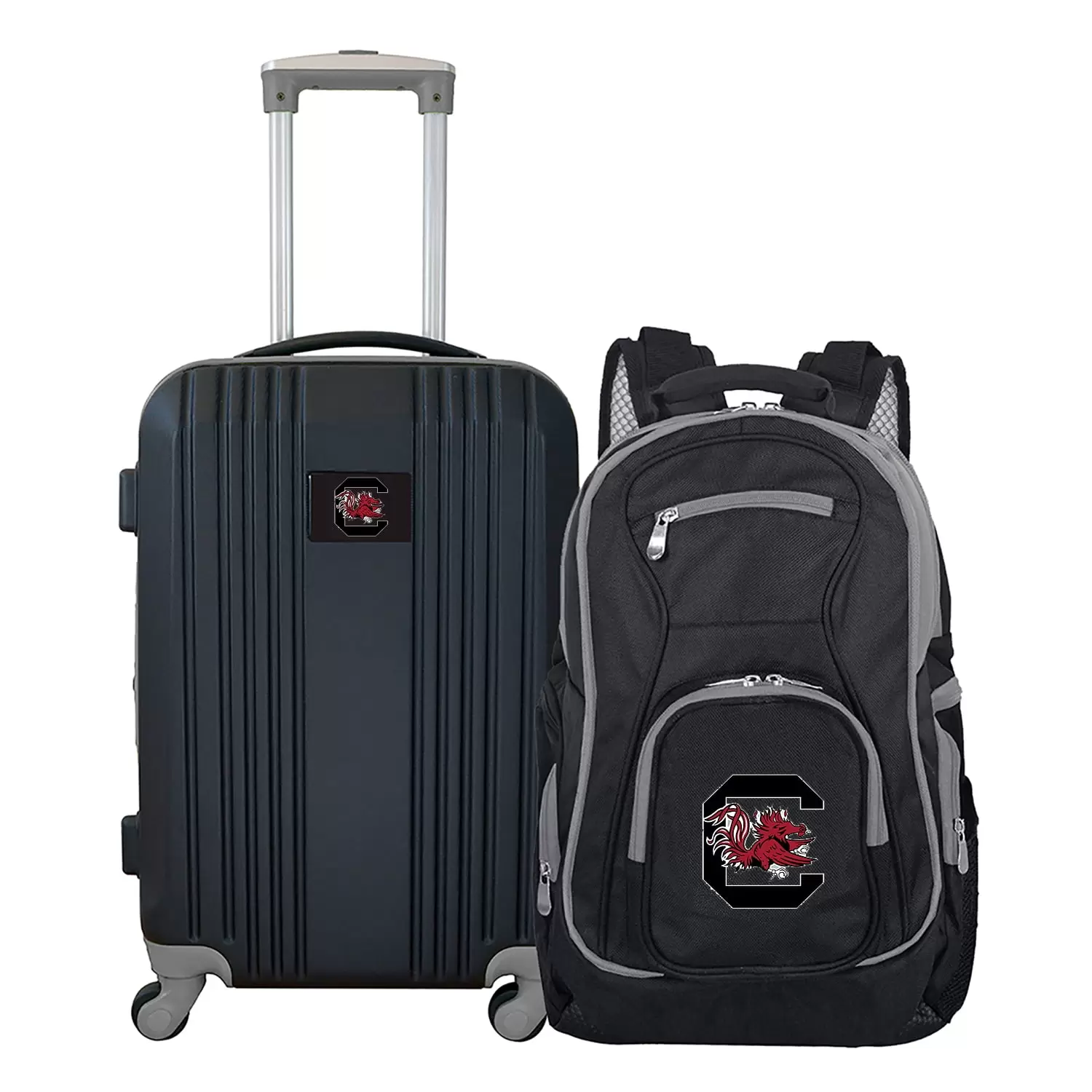 NCAA South Carolina Gamecocks 2-Piece Luggage and Backpack Set