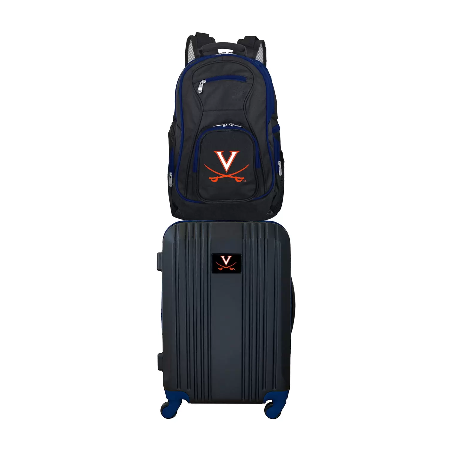 NCAA Virginia Cavaliers 2-Piece Luggage and Backpack Set